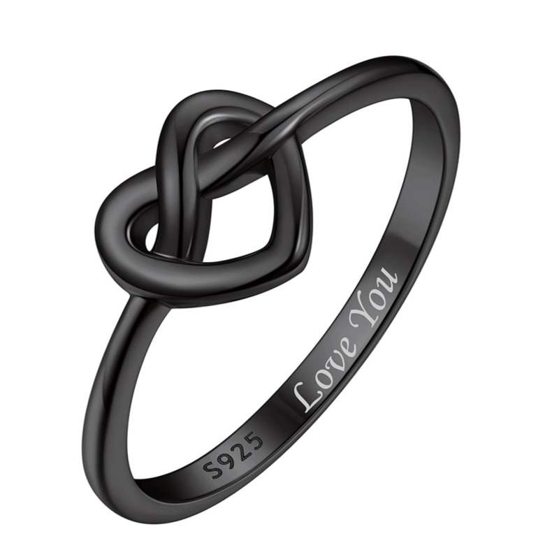 Love Celtic Knot Wedding Band Rings