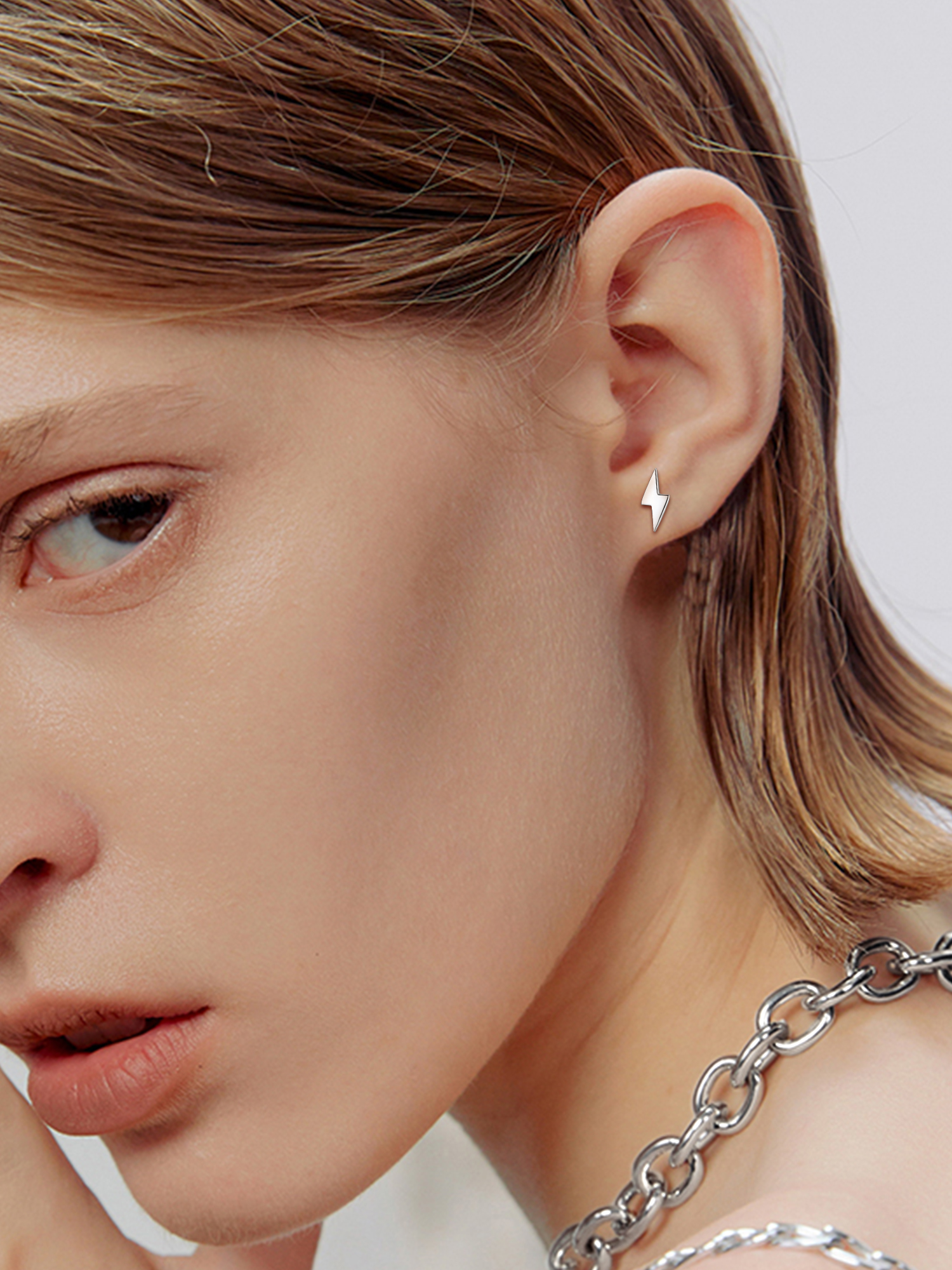 Lightning Studs Earrings for Women