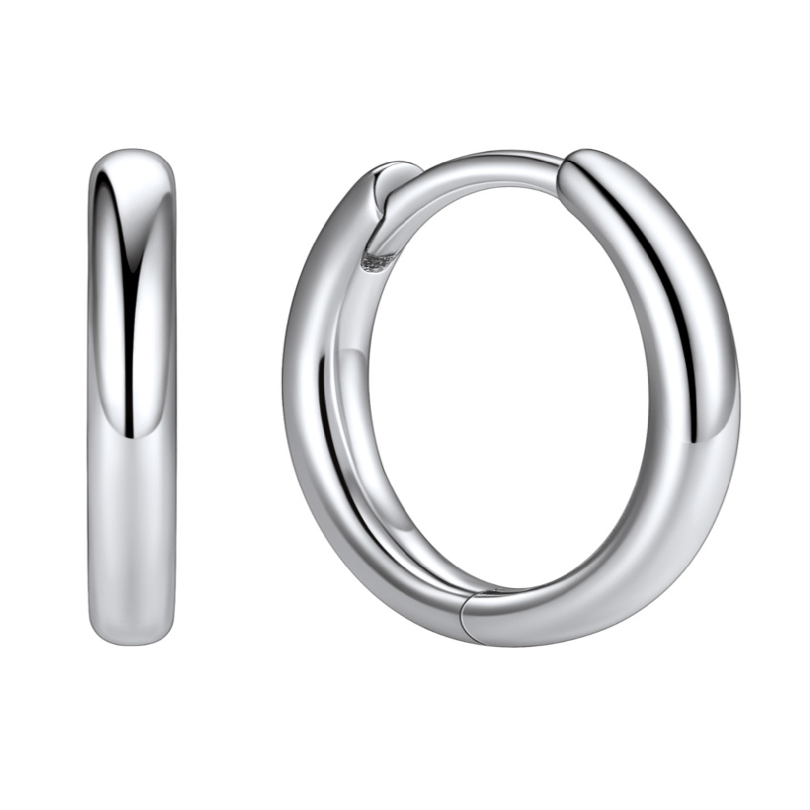 Sterling Silver Dainty Hypoallergenic Hoop Earrings For Women