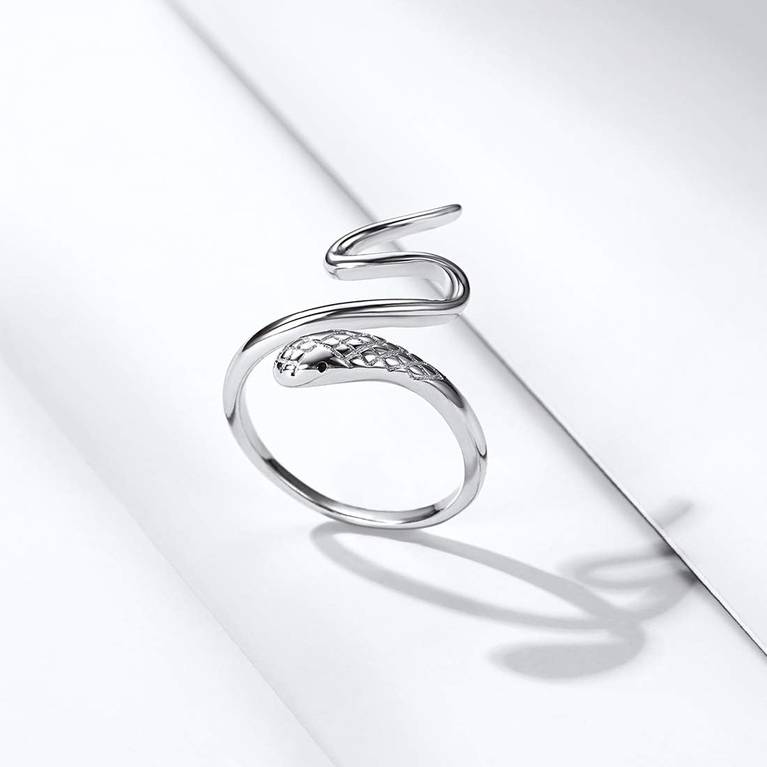 Vintage Punk Rock Snake Ring 