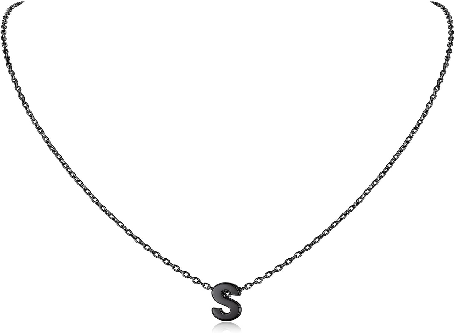 Initial Dainty Necklace for women, silver jewelry, A to Z  jewelry, gift idea