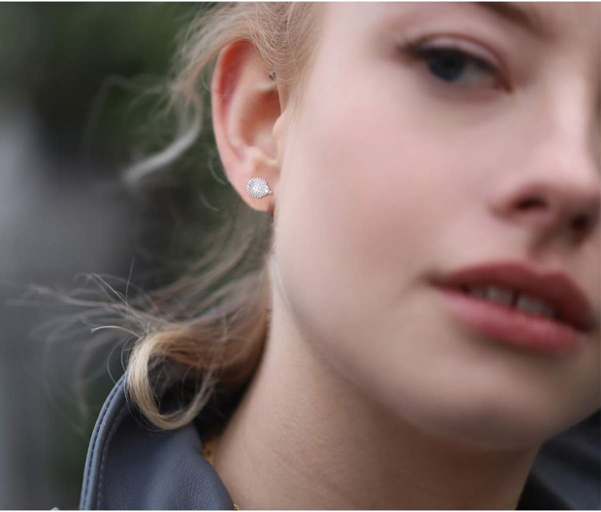 Cute Hedgehog Studs Earrings for Women