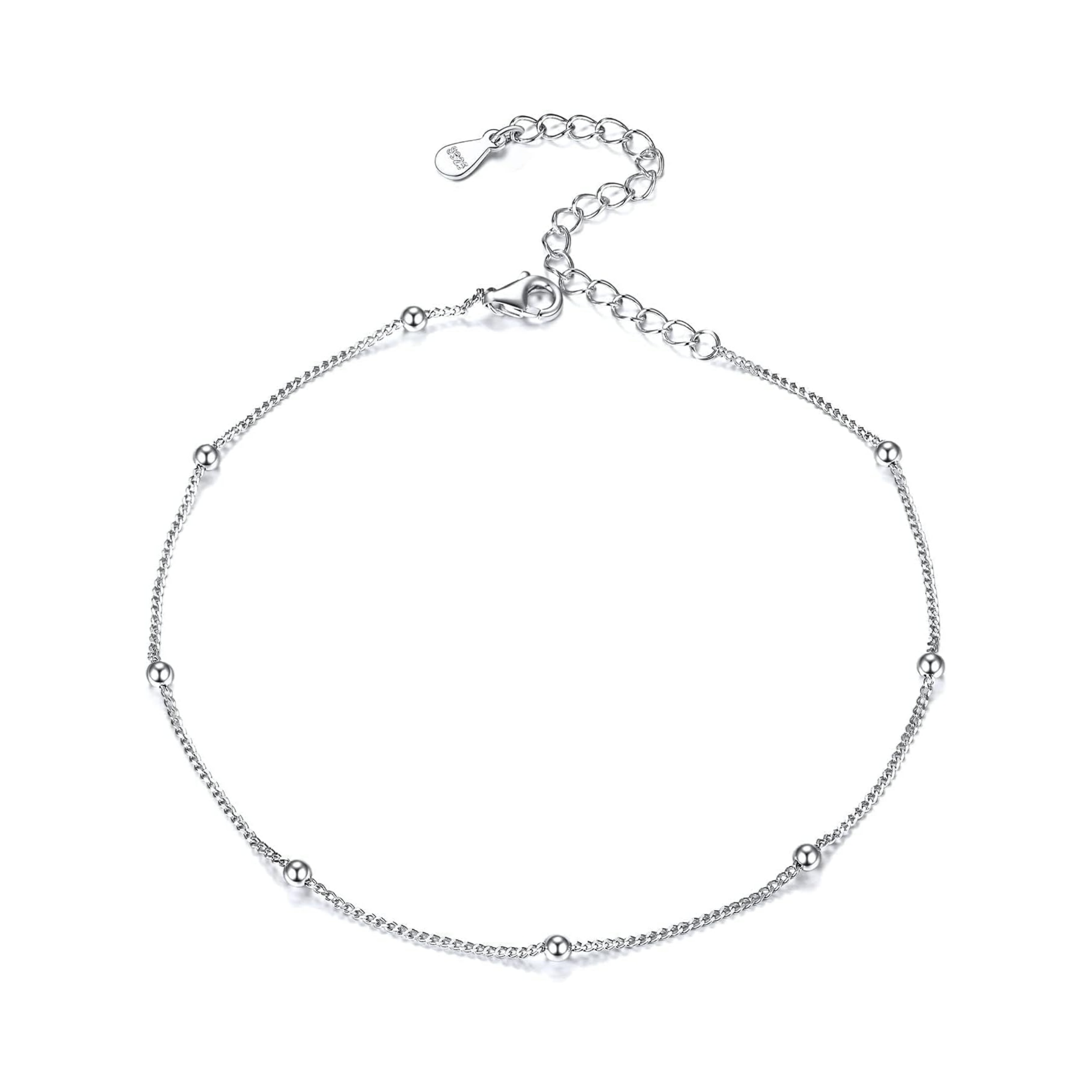 Cute Tiny Bead Chain Anklets