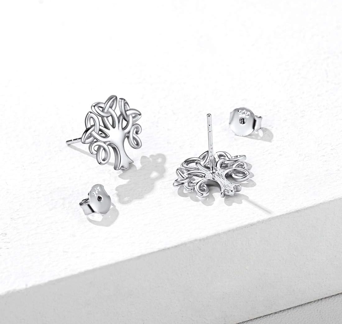 Tree of Life Stud Earrings