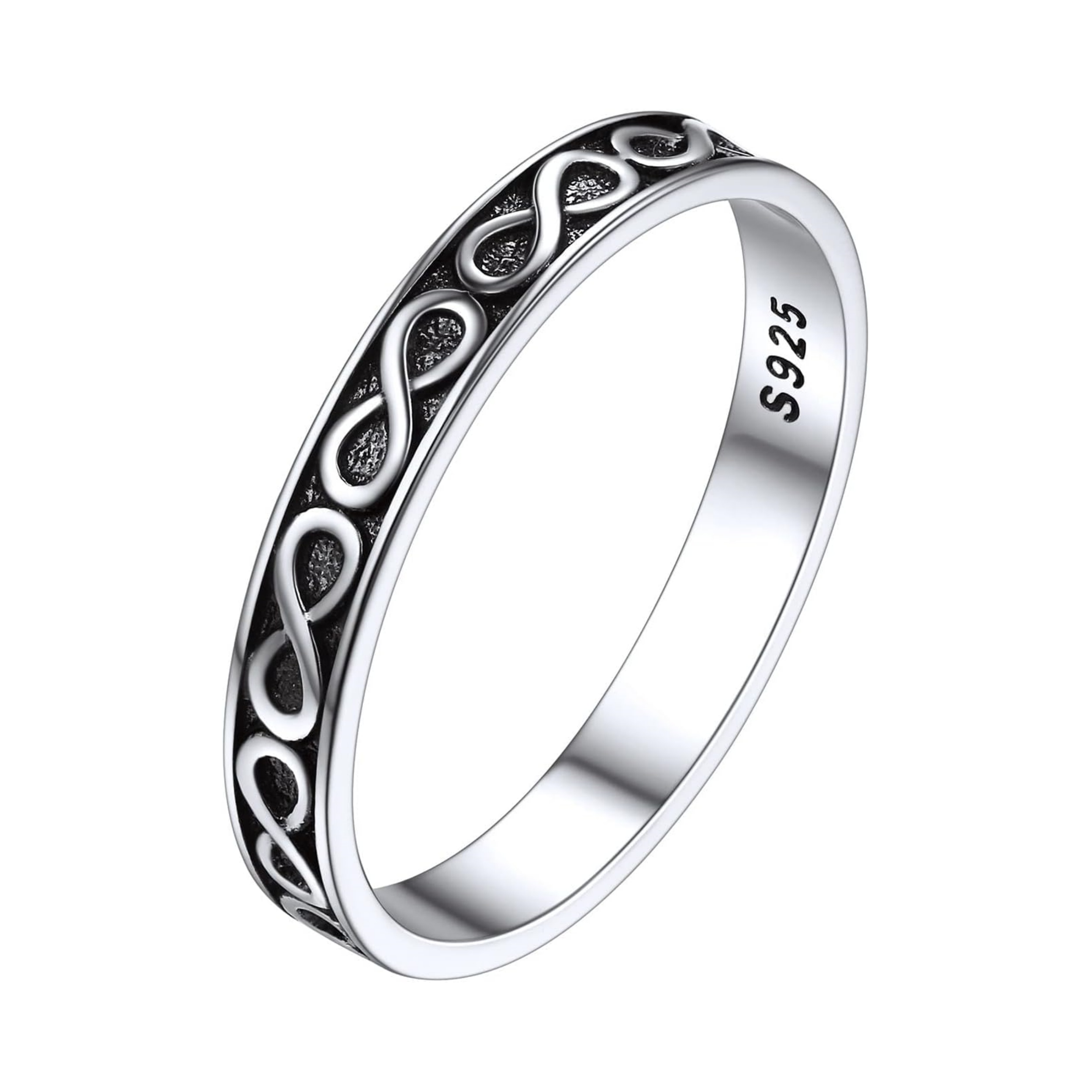 Infinity Wedding Band Rings