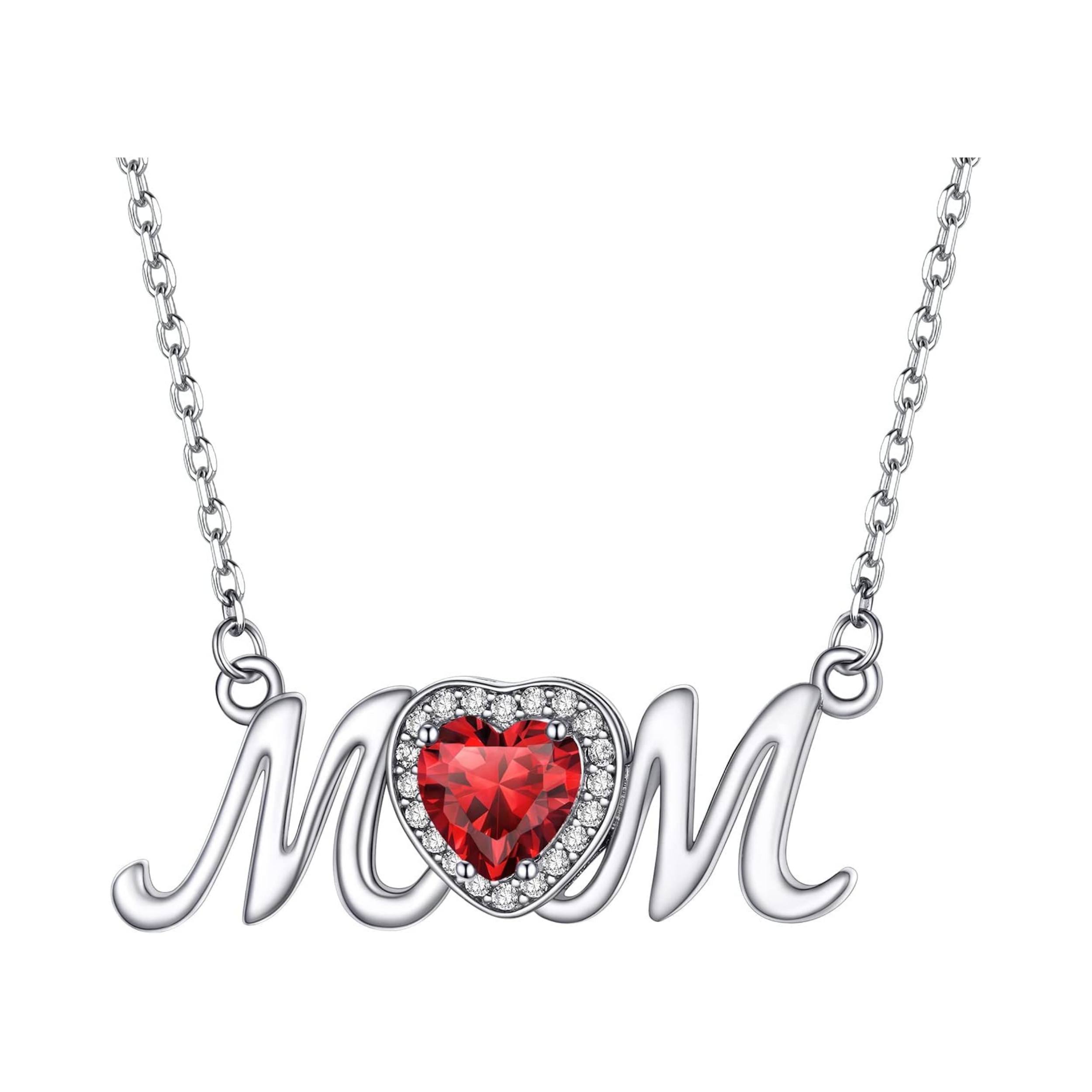 Mothers Day Birthstone Necklace