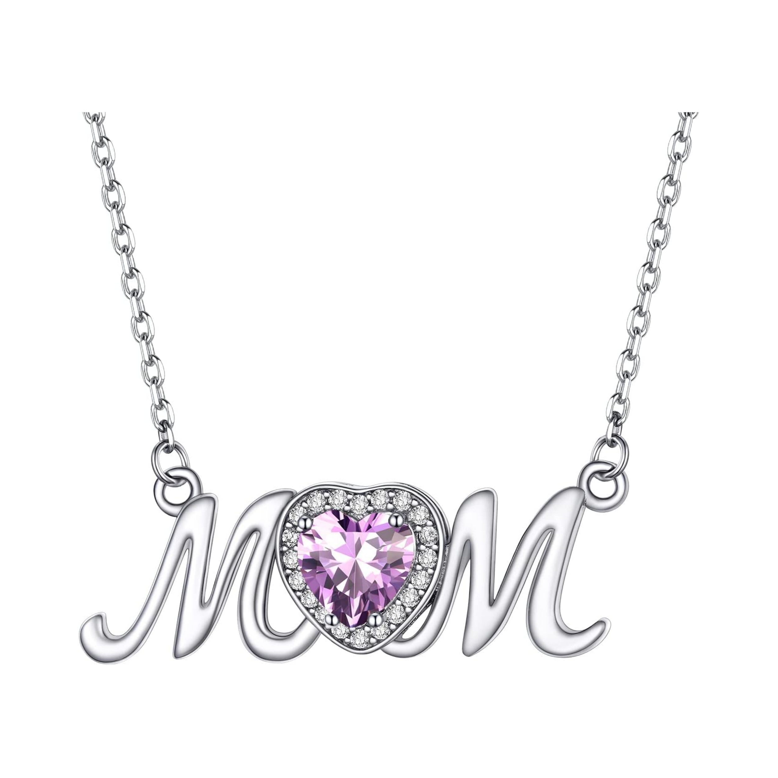 Mothers Day Birthstone Necklace
