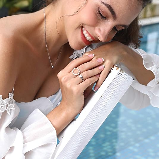 Heart Adjustable Open Ring for Women