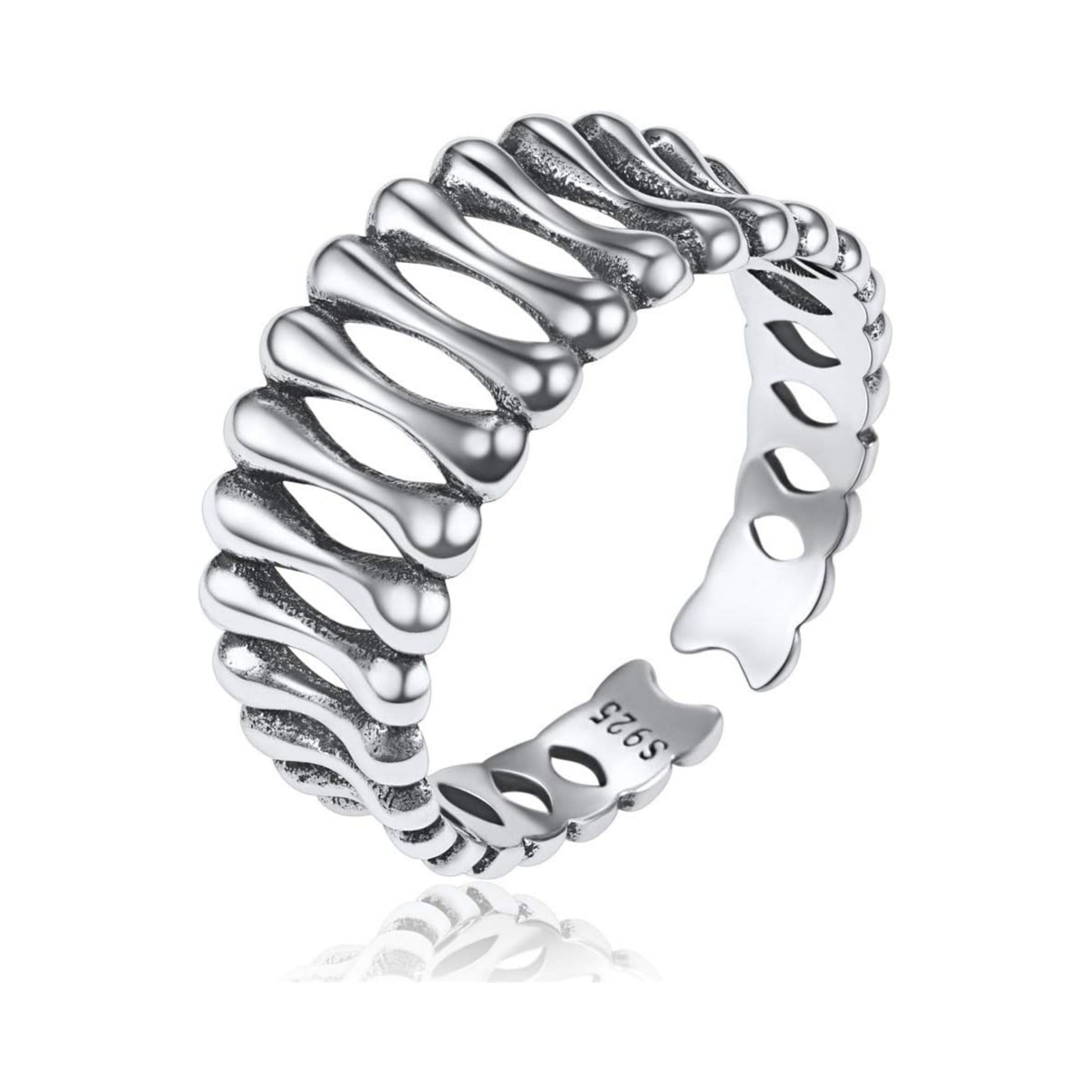 Dog Bone Stackable Knuckle Finger Band