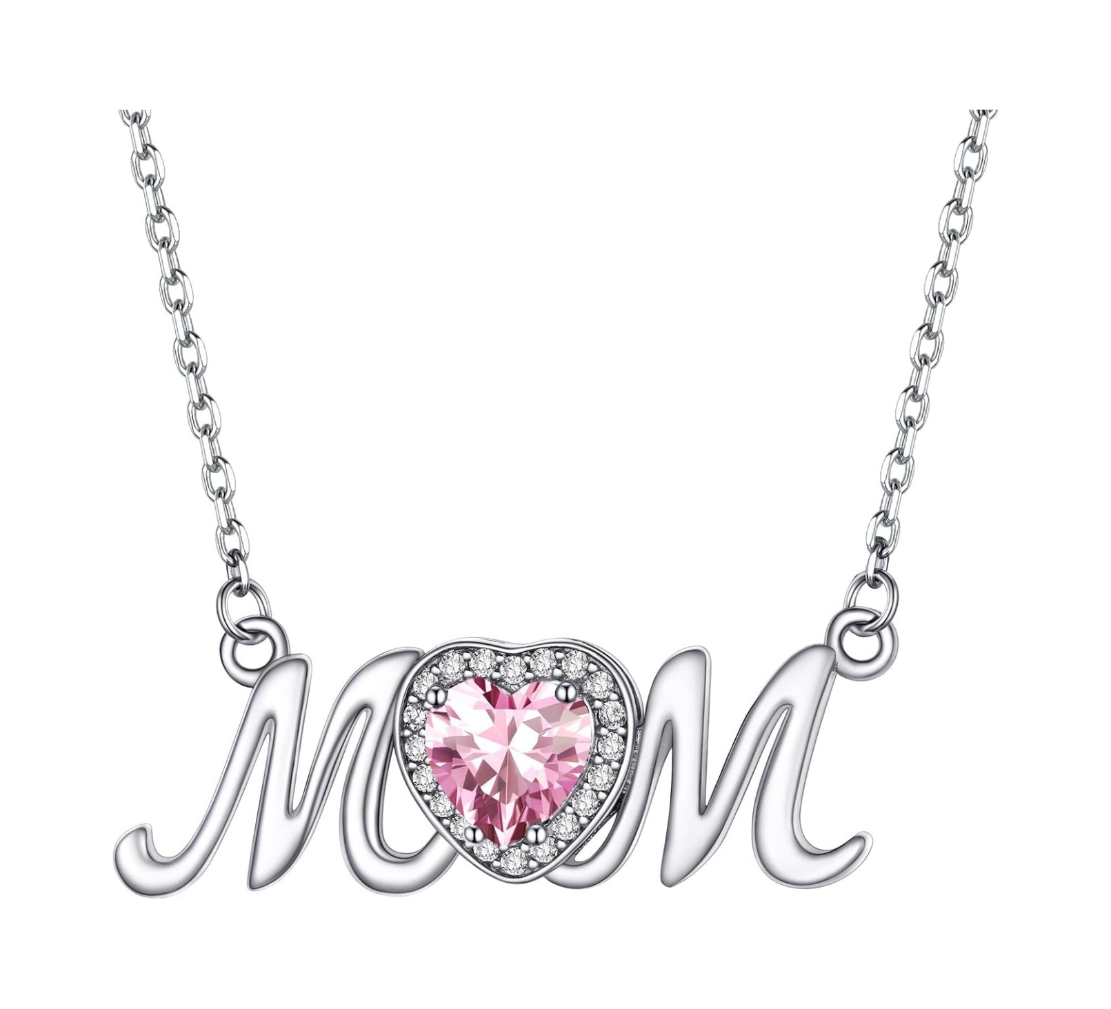 Mothers Day Birthstone Necklace