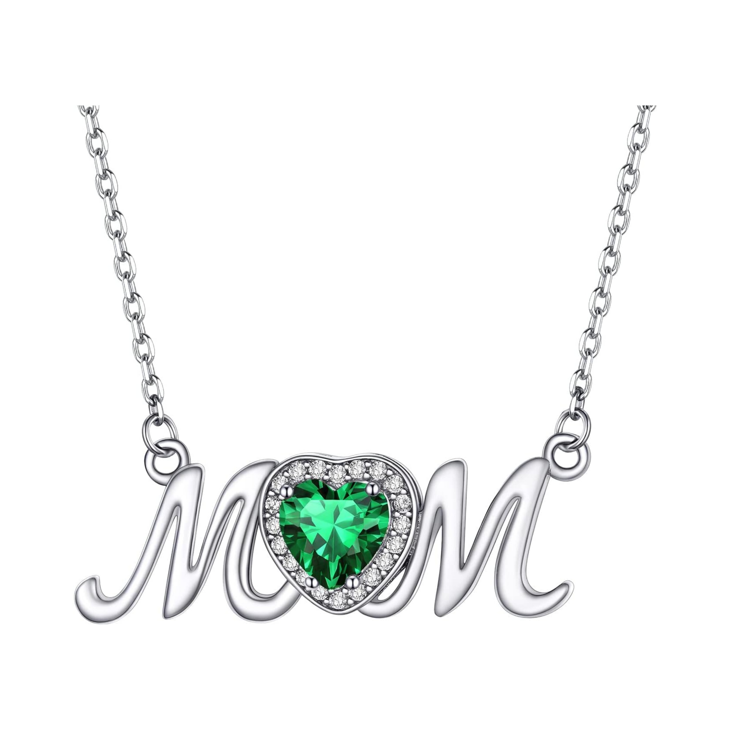 Mothers Day Birthstone Necklace