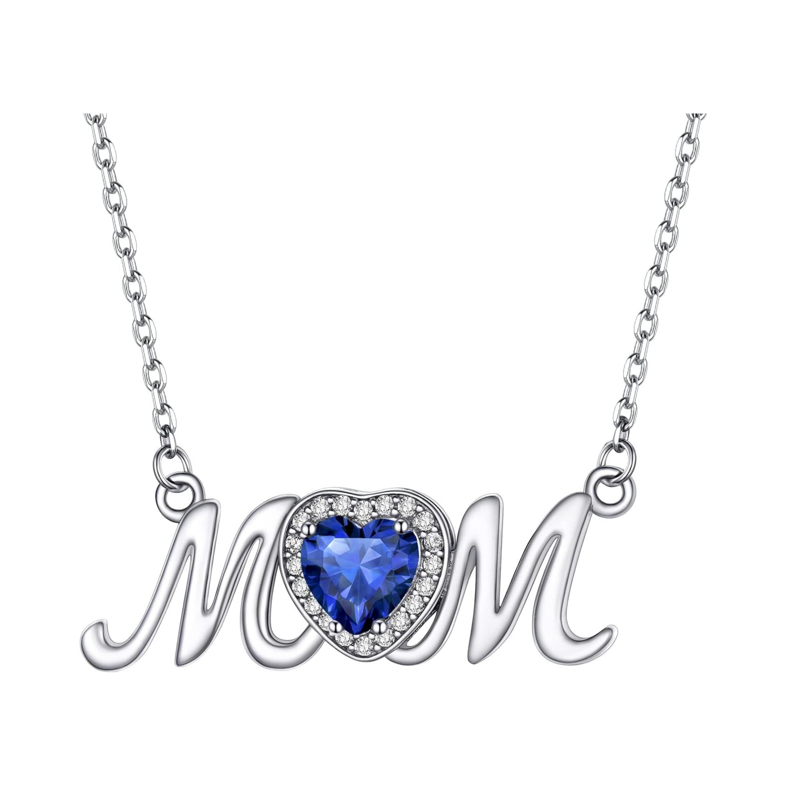 Mothers Day Birthstone Necklace
