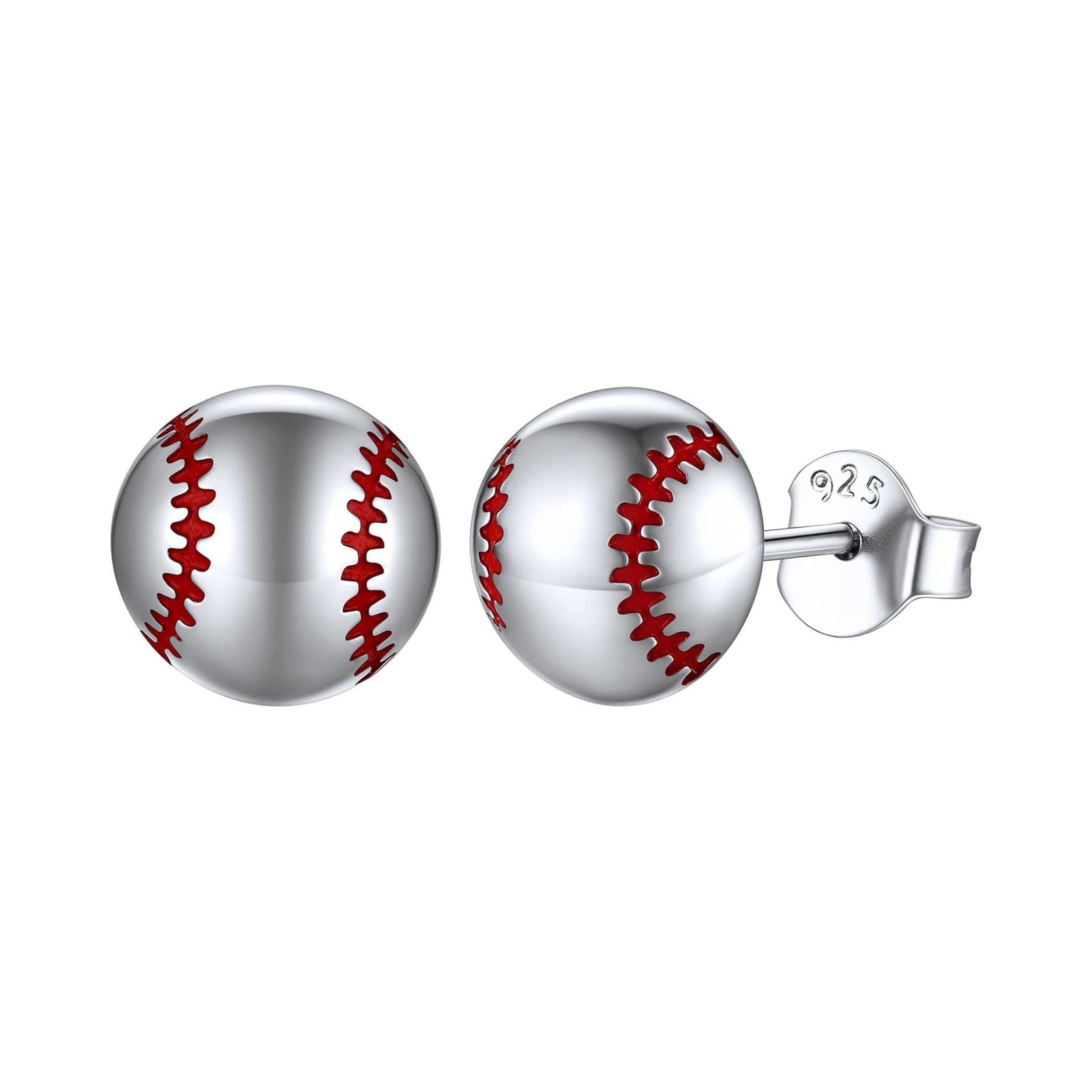 Baseball Stud Earrings for Women & Men