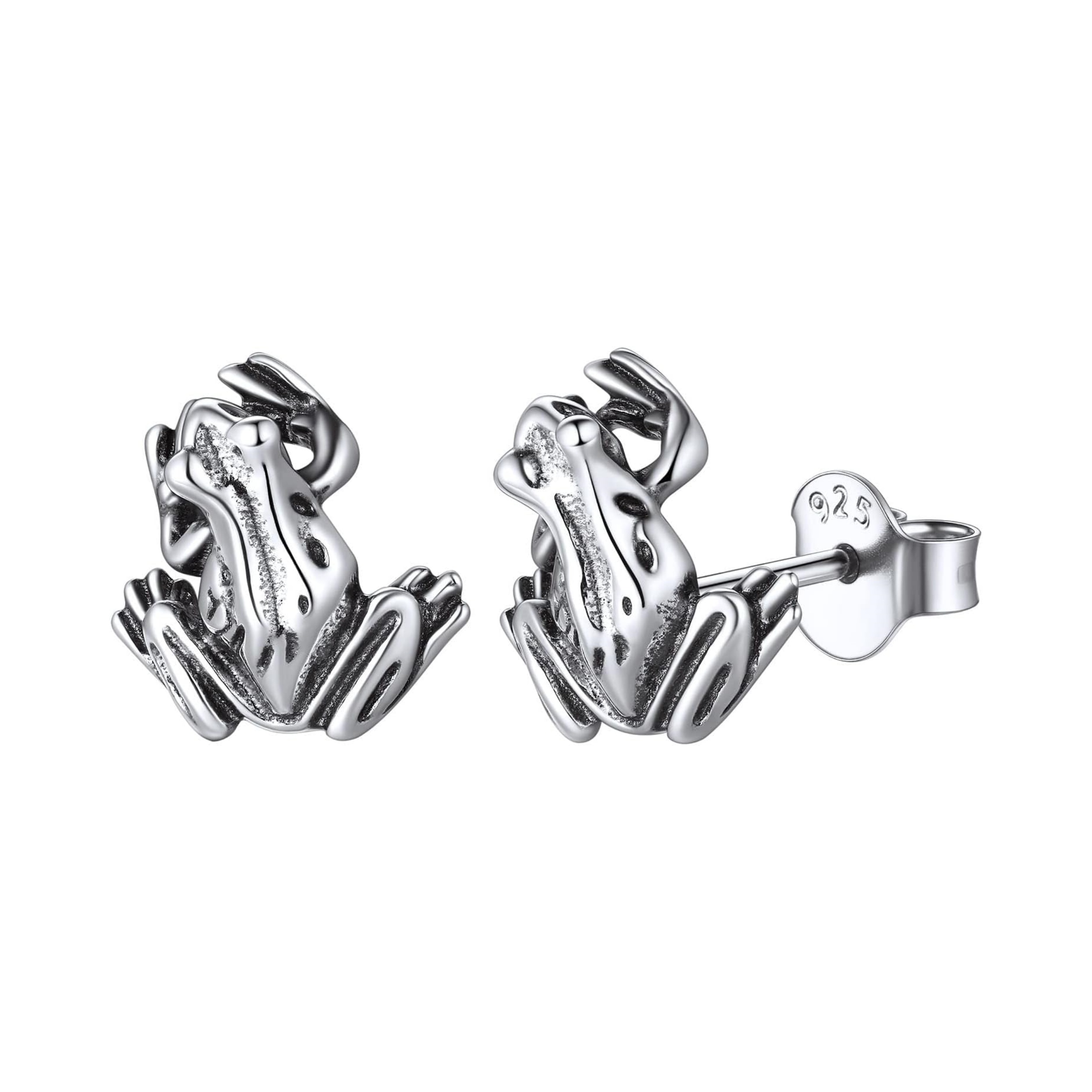  Funny Frog Stud Earrings