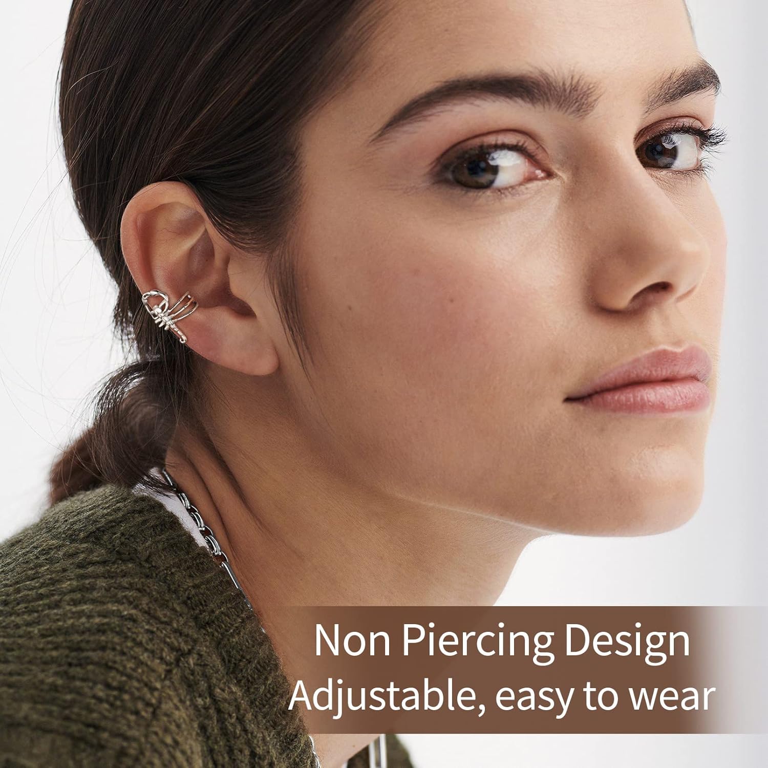 Scorpion Non-Piercing Cartilage Cuffs Earrings for Women