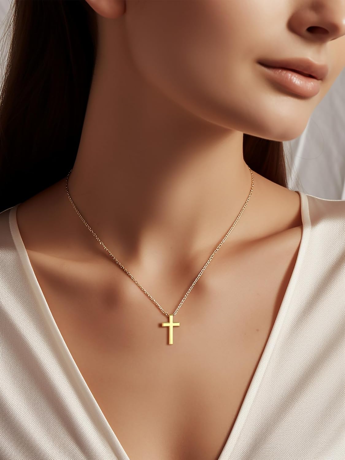 Cross Pendant Necklace for Women