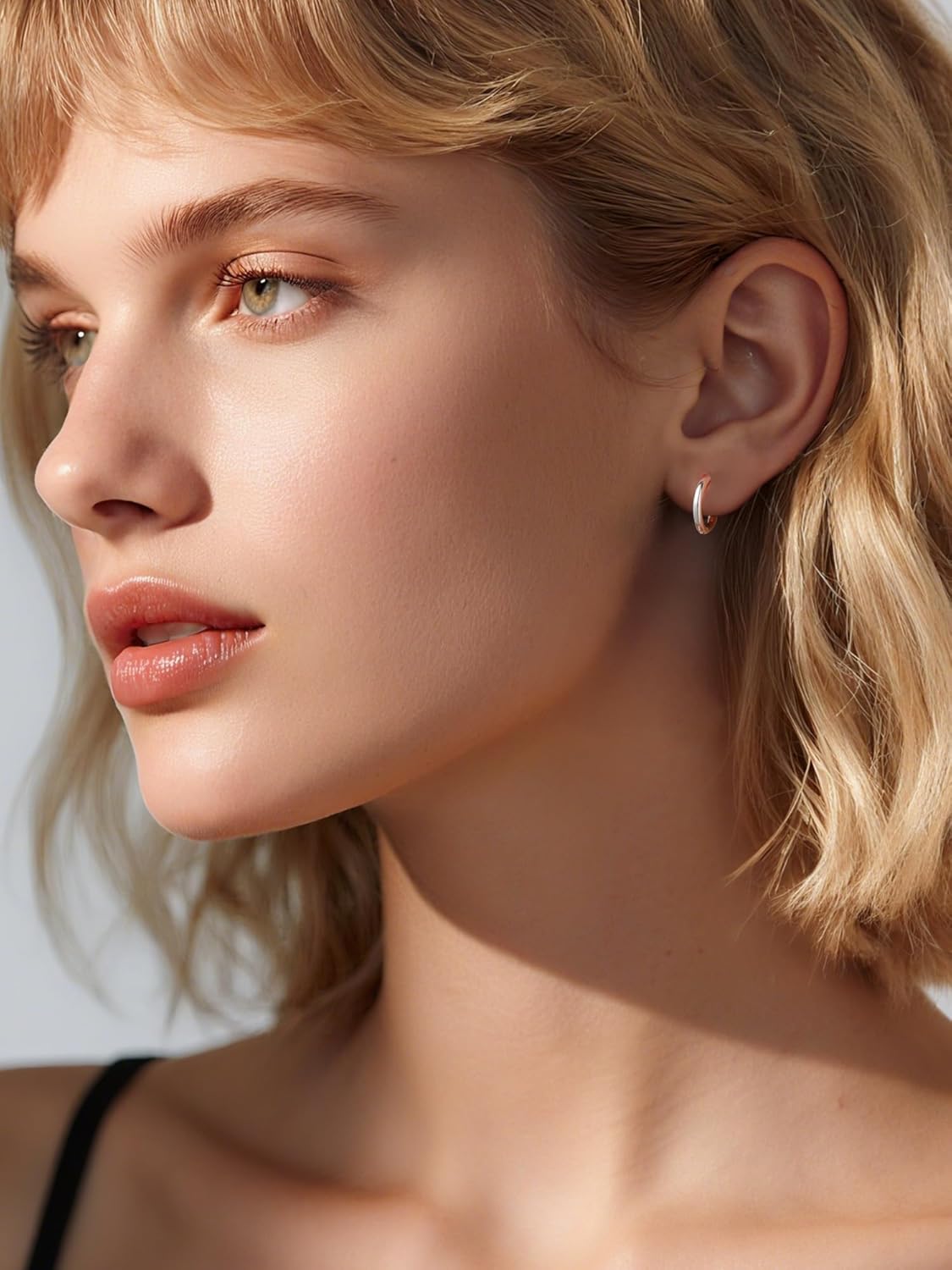 Dainty Hypoallergenic Hoop Earrings for Women