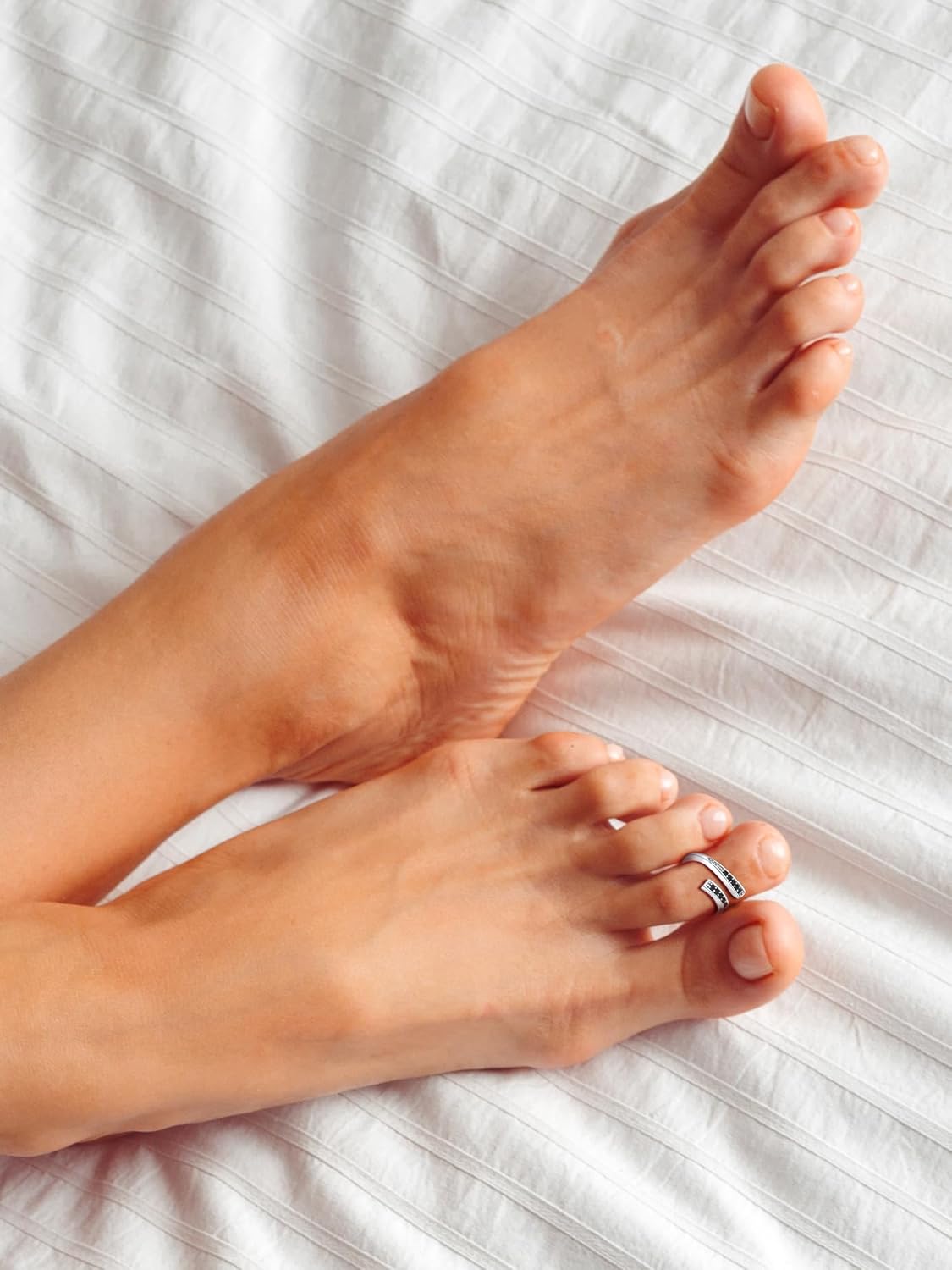 Shift-Square Adjustable Open Toe Rings