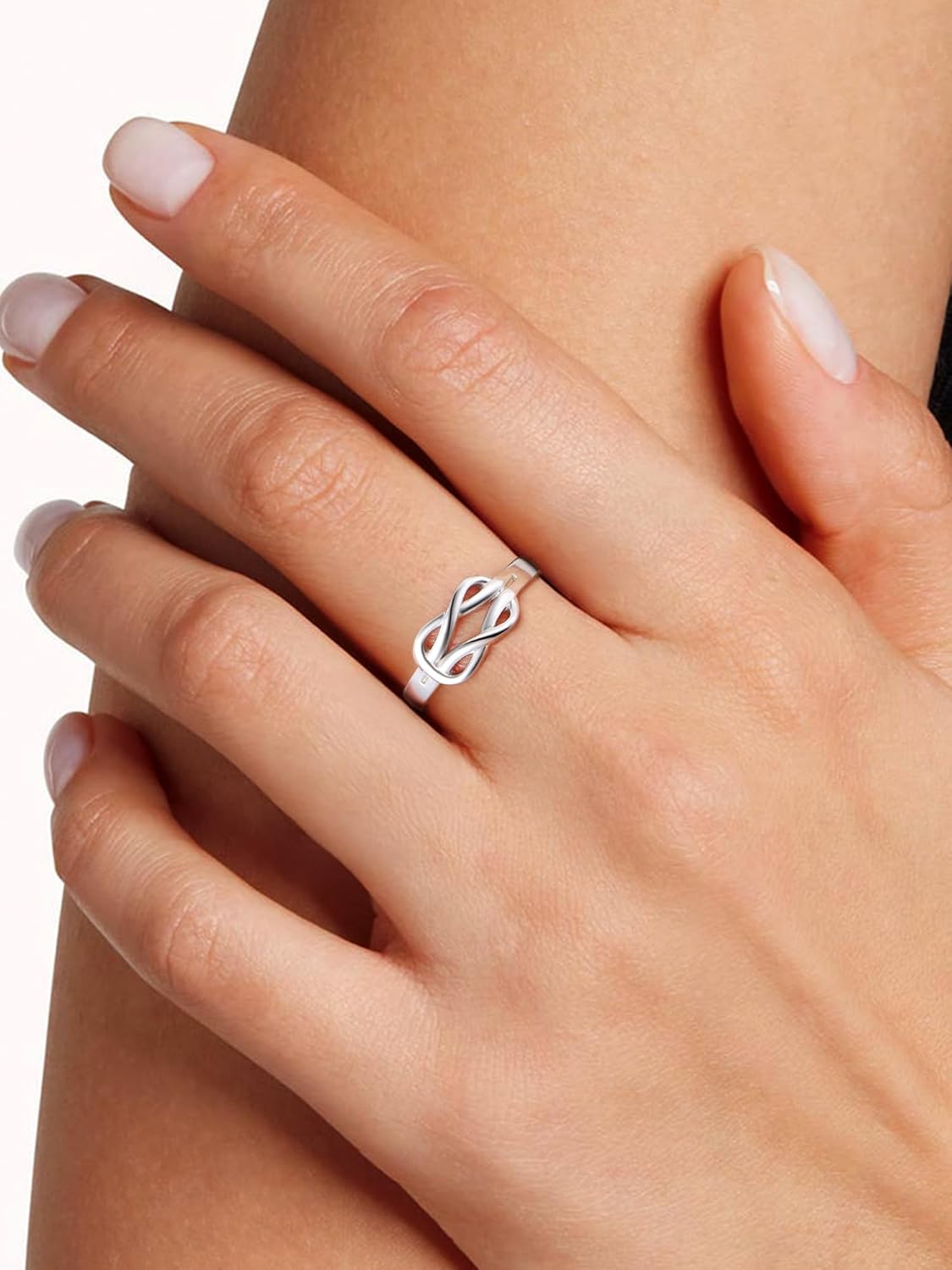 Classic Love Knot Friendship Ring for Women
