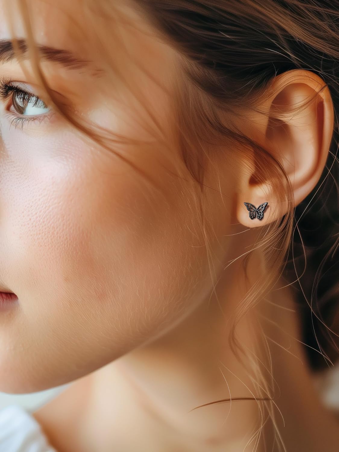 Butterfly Stud Earrings for Women