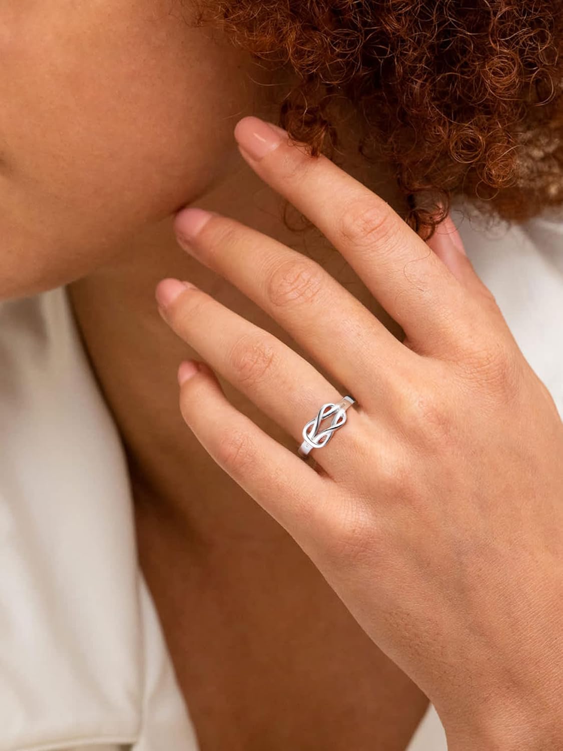 Classic Love Knot Friendship Ring for Women