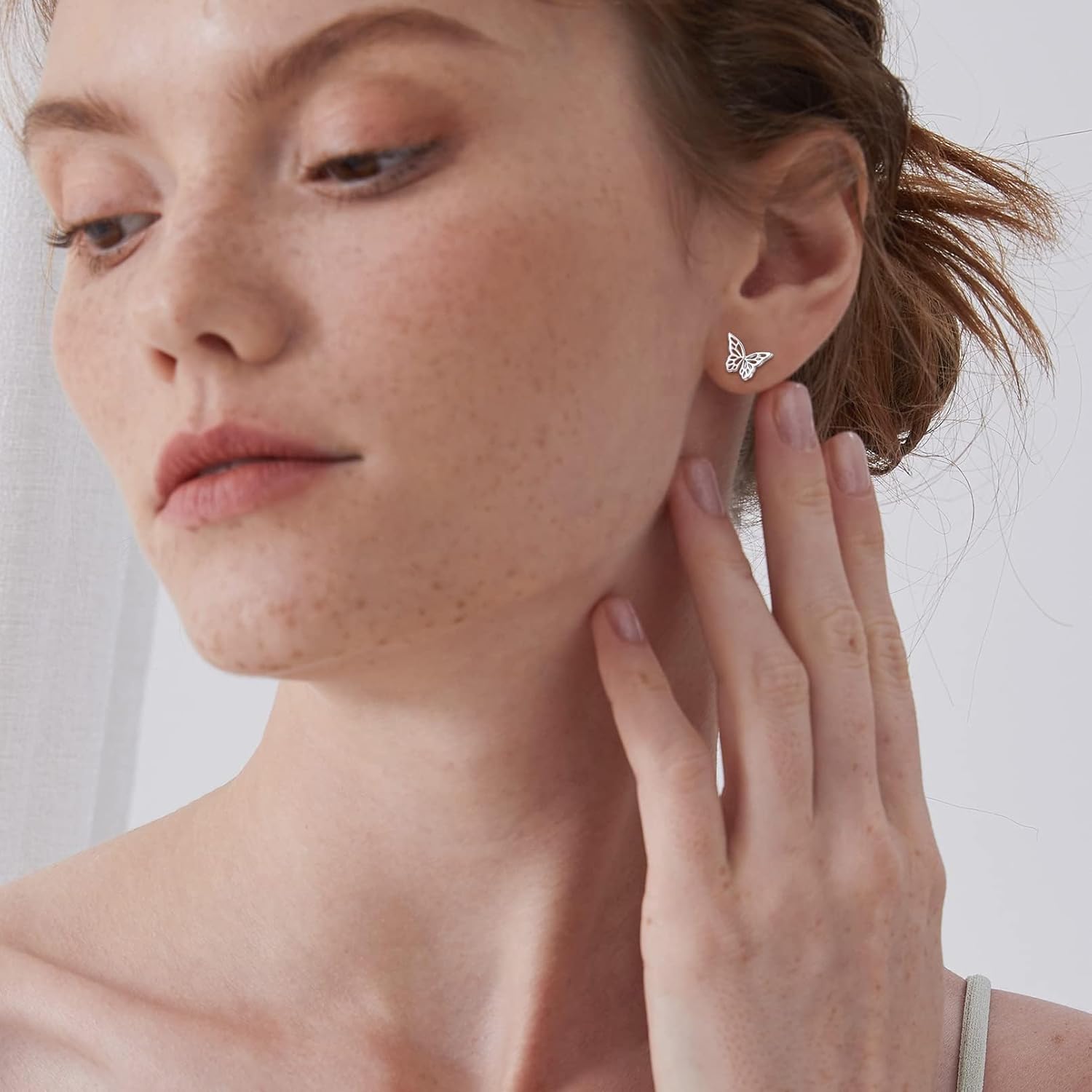 Butterfly Stud Earrings for Women