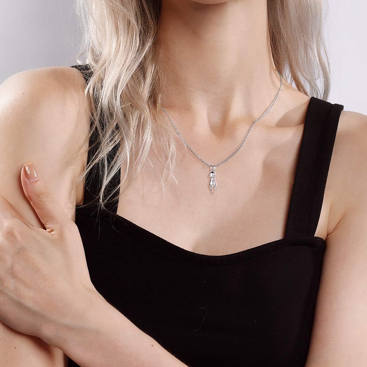 Lovely Cat Animal Pendant Necklace for Women