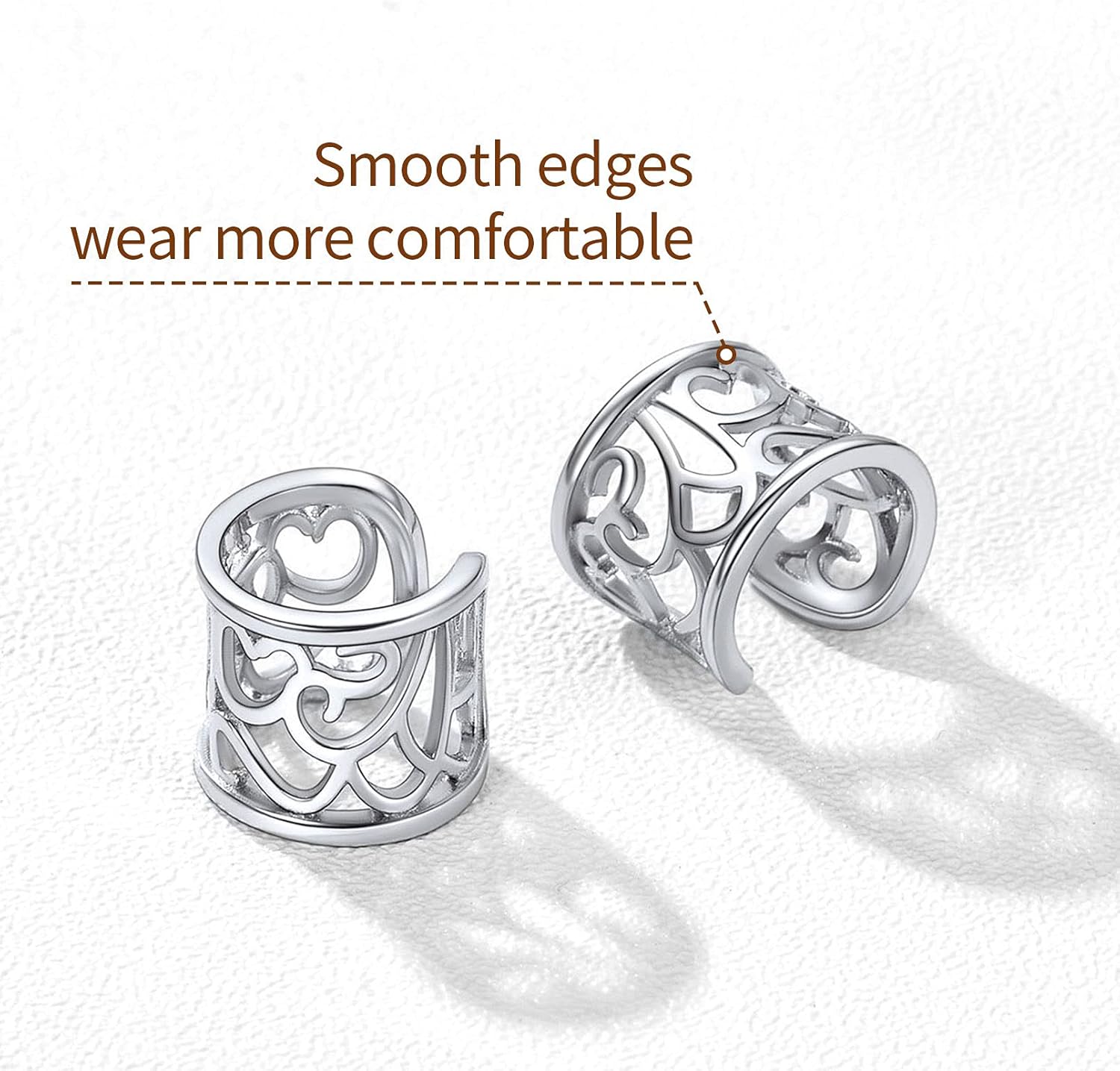 8mm Celtic Cuff Non-Piercing Cartilage Earrings