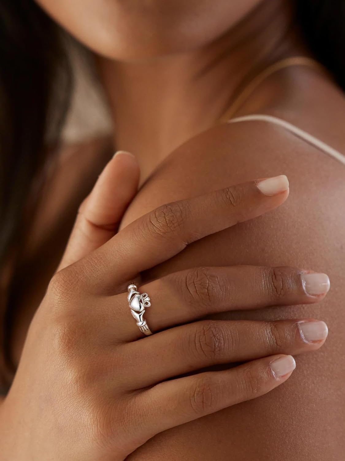 Irish Heart Claddagh Rings for women