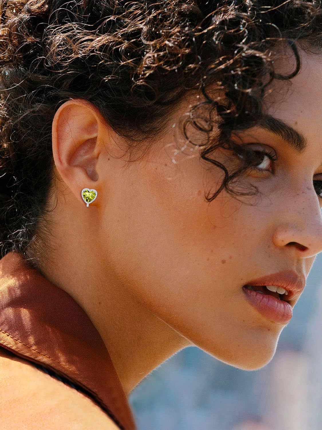 Hypoallergenic Birthstone Clip On Earrings for Women