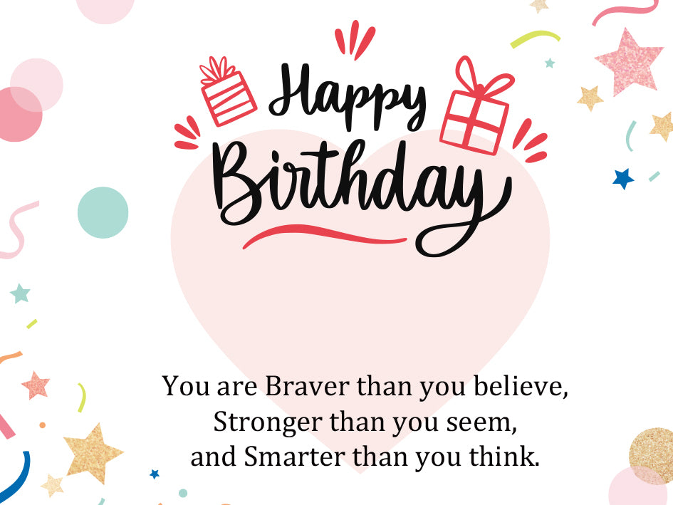 ChicSilver  Happy Birthday Card