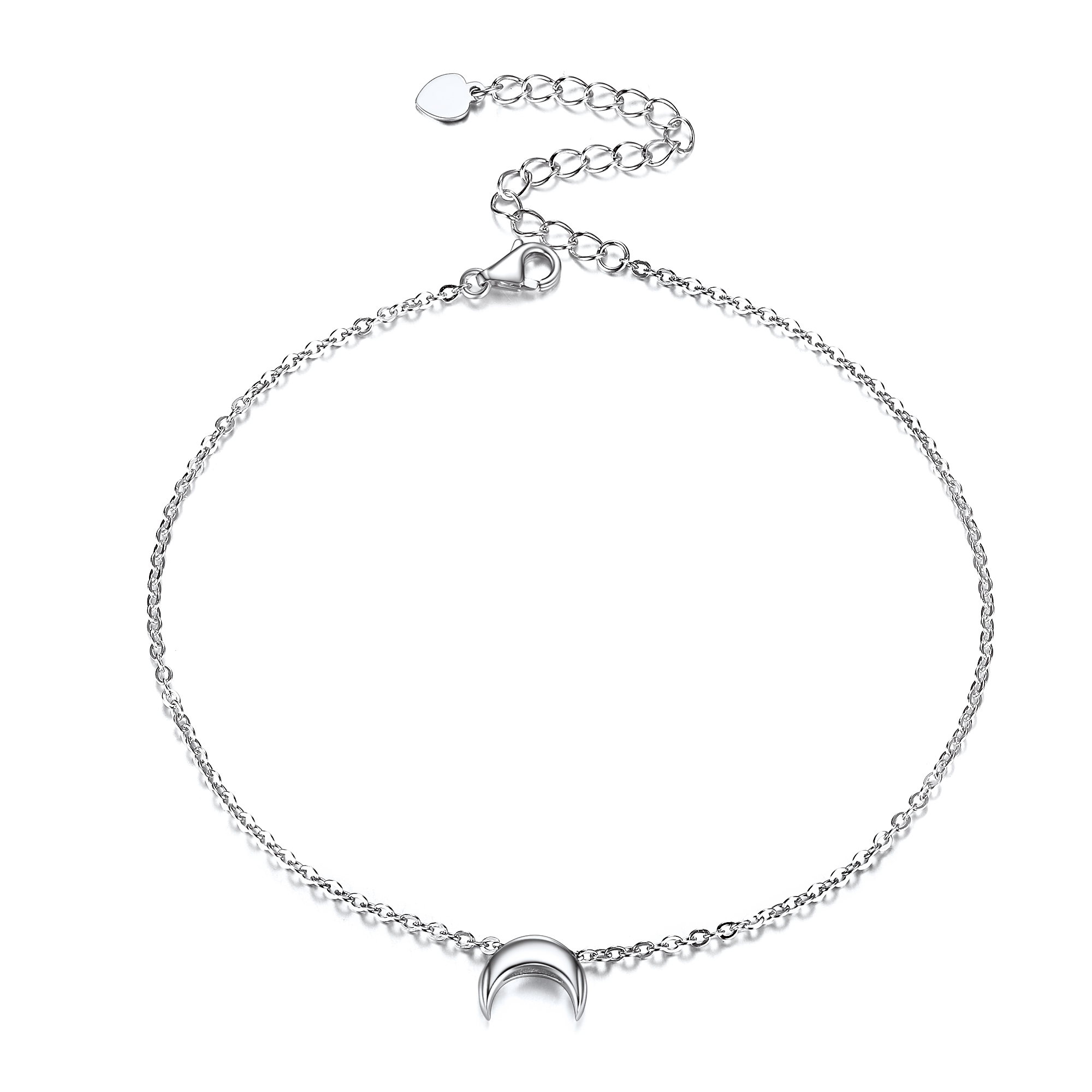 Moon Link Chain Bracelet