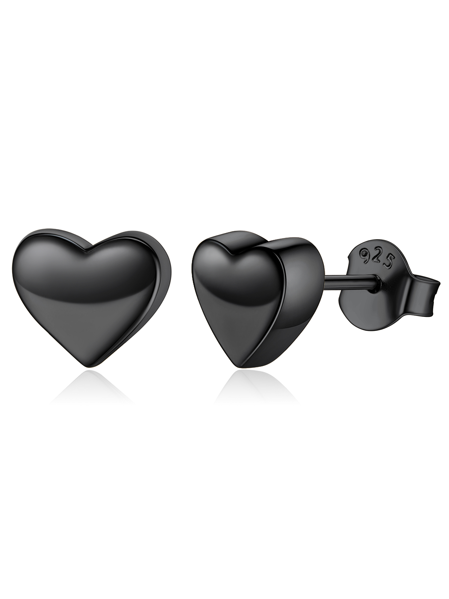 Heart Stud Earrings