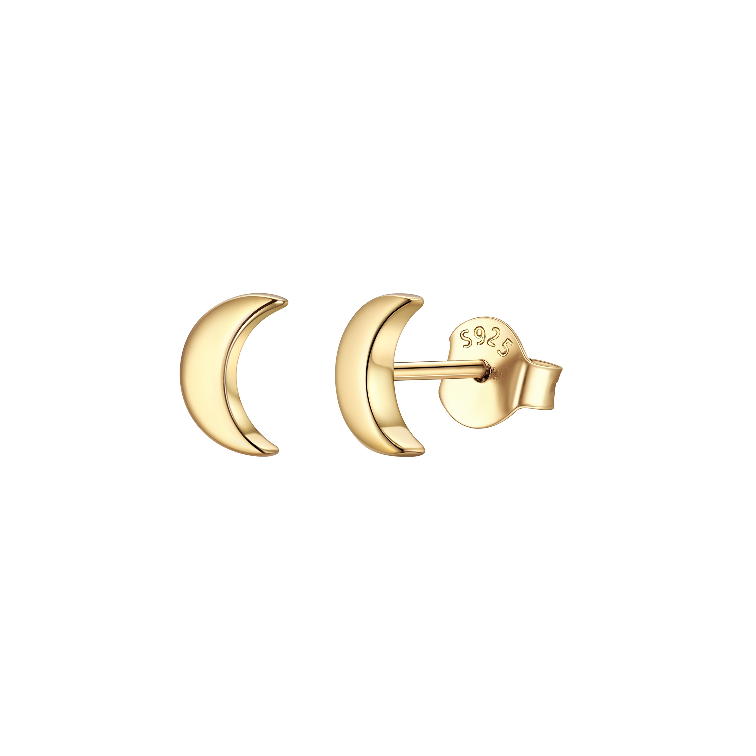 Moon Studs Earrings