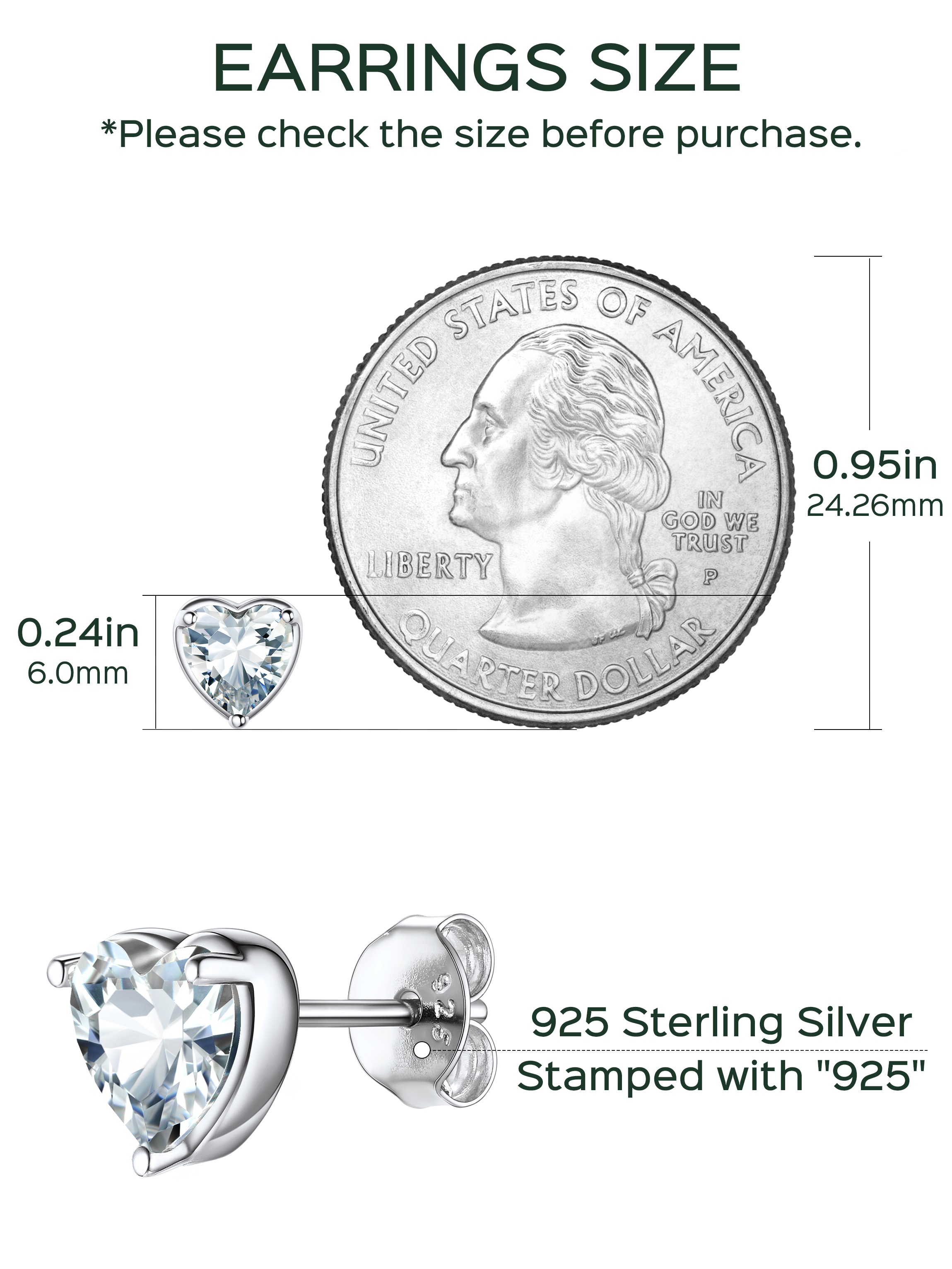 Heart Birthstone Halo Stud Earrings for women, april birthstone, Diamond Jewelry, Aries Birthstone, Taurus Birthstone, birthstone necklace, gift idea