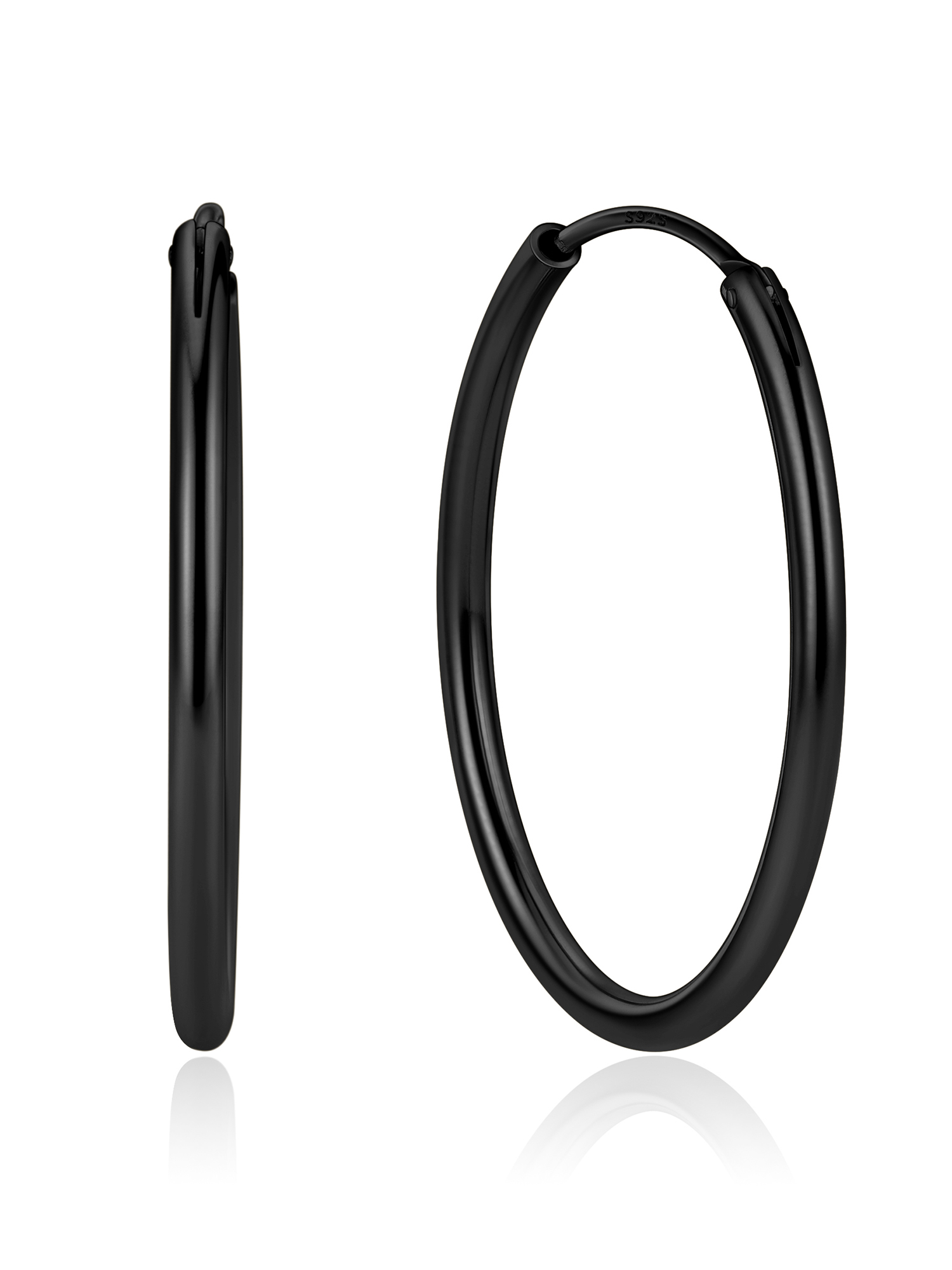 Lightweight Endless Hoop Earring