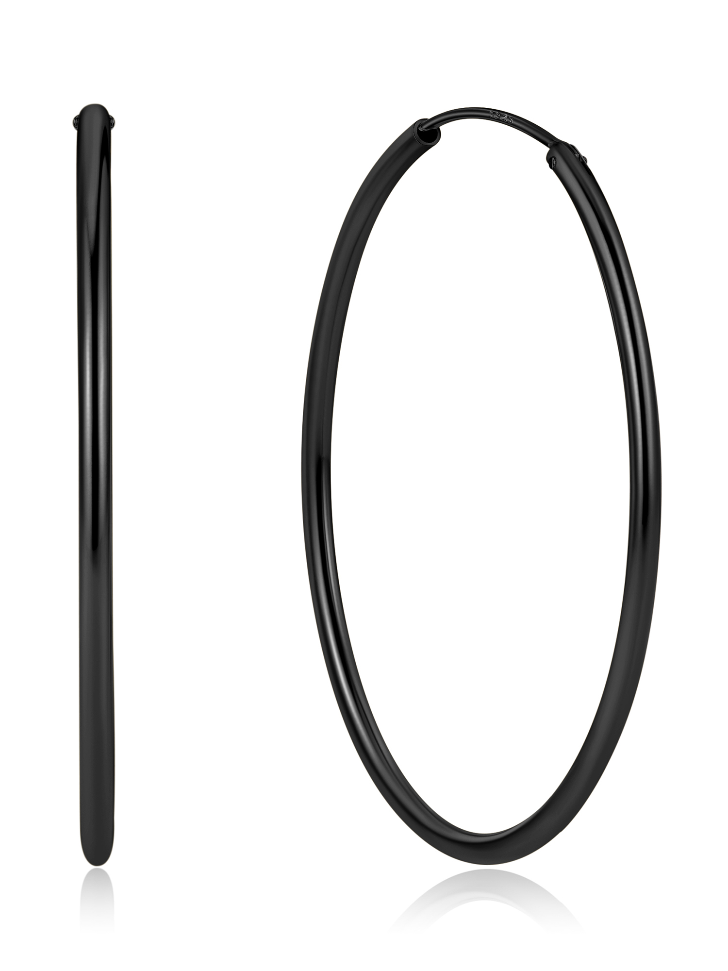 Lightweight Endless Hoop Earring