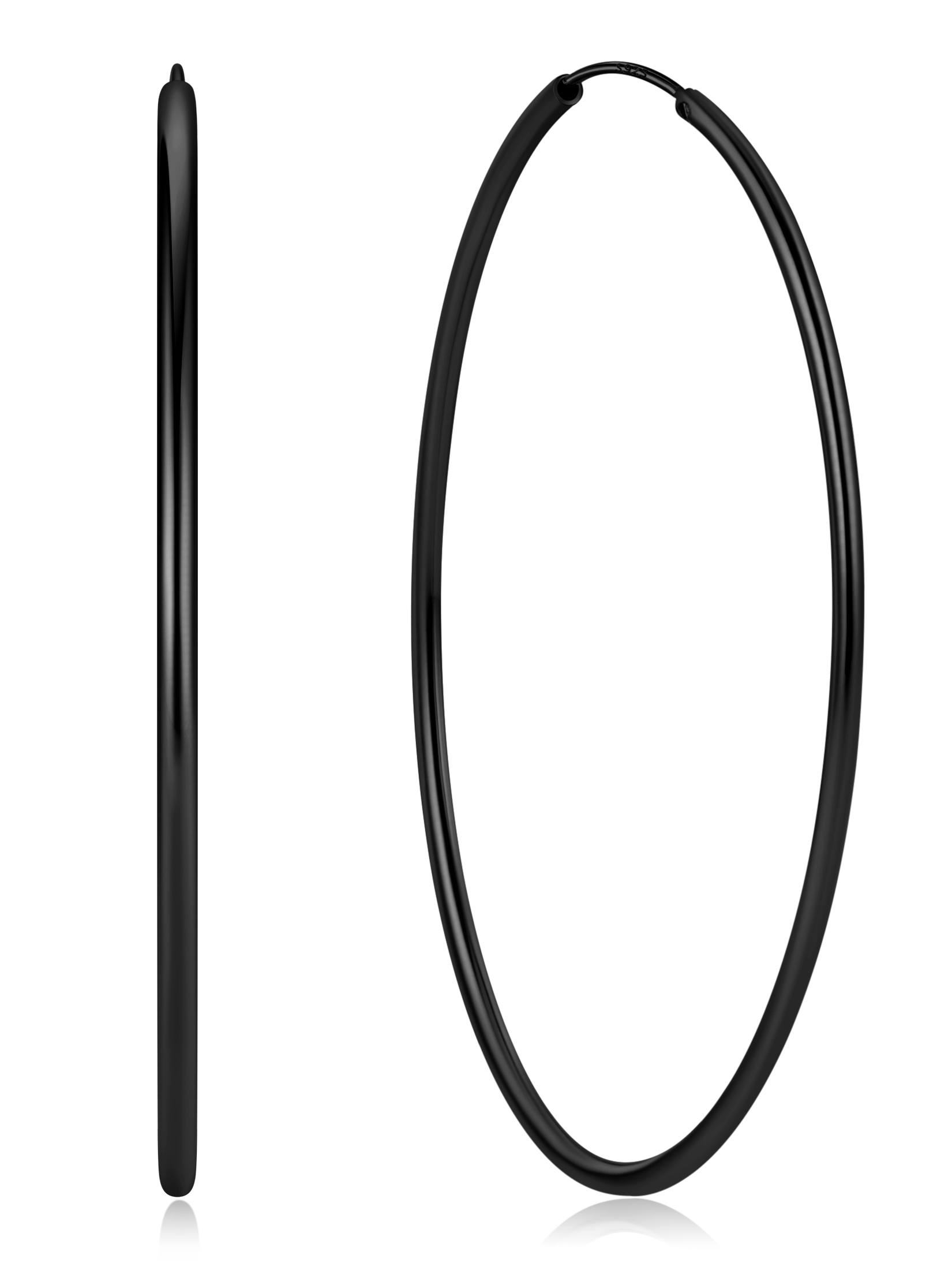 Lightweight Endless Hoop Earring