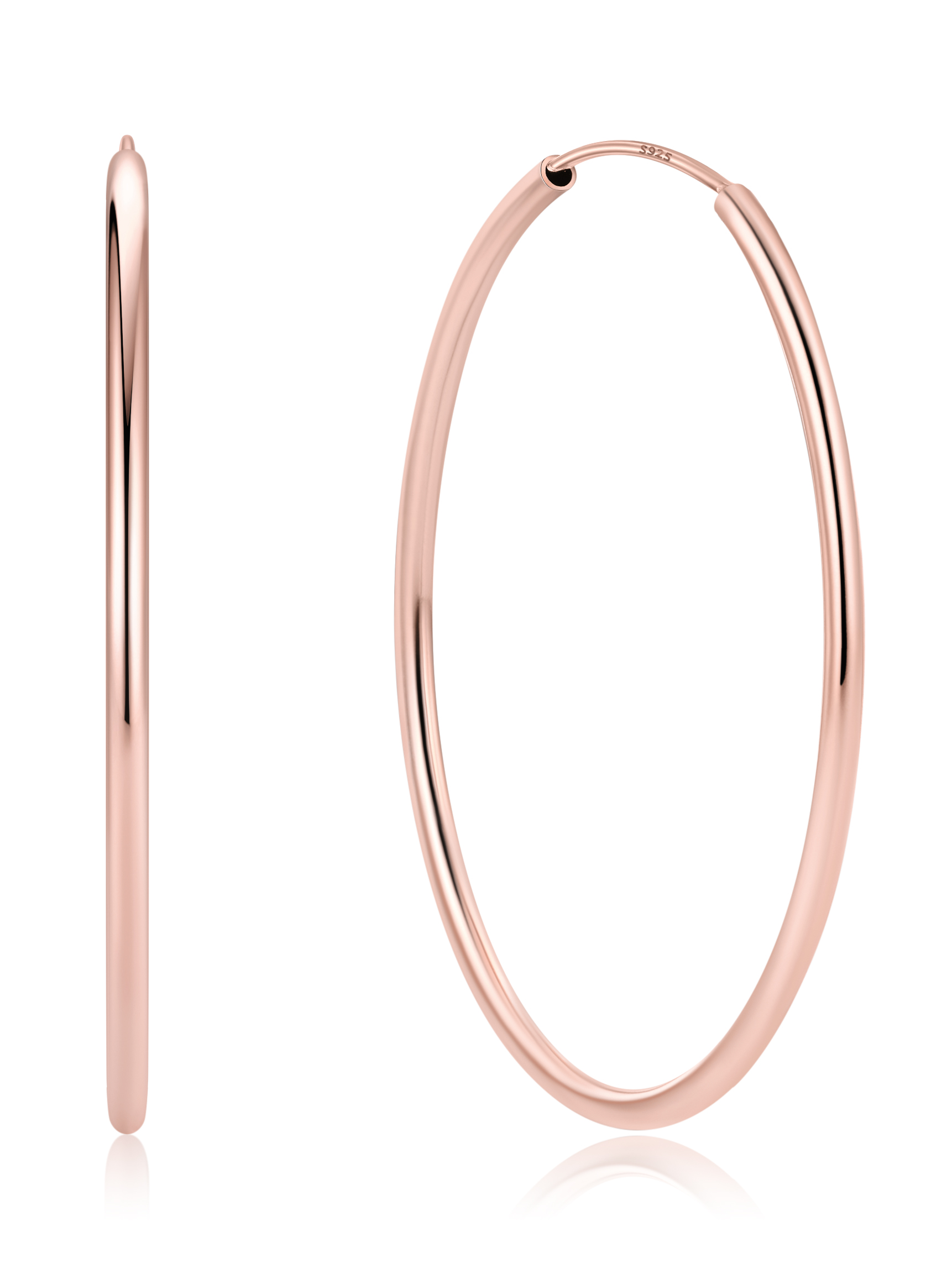 Lightweight Endless Hoop Earring