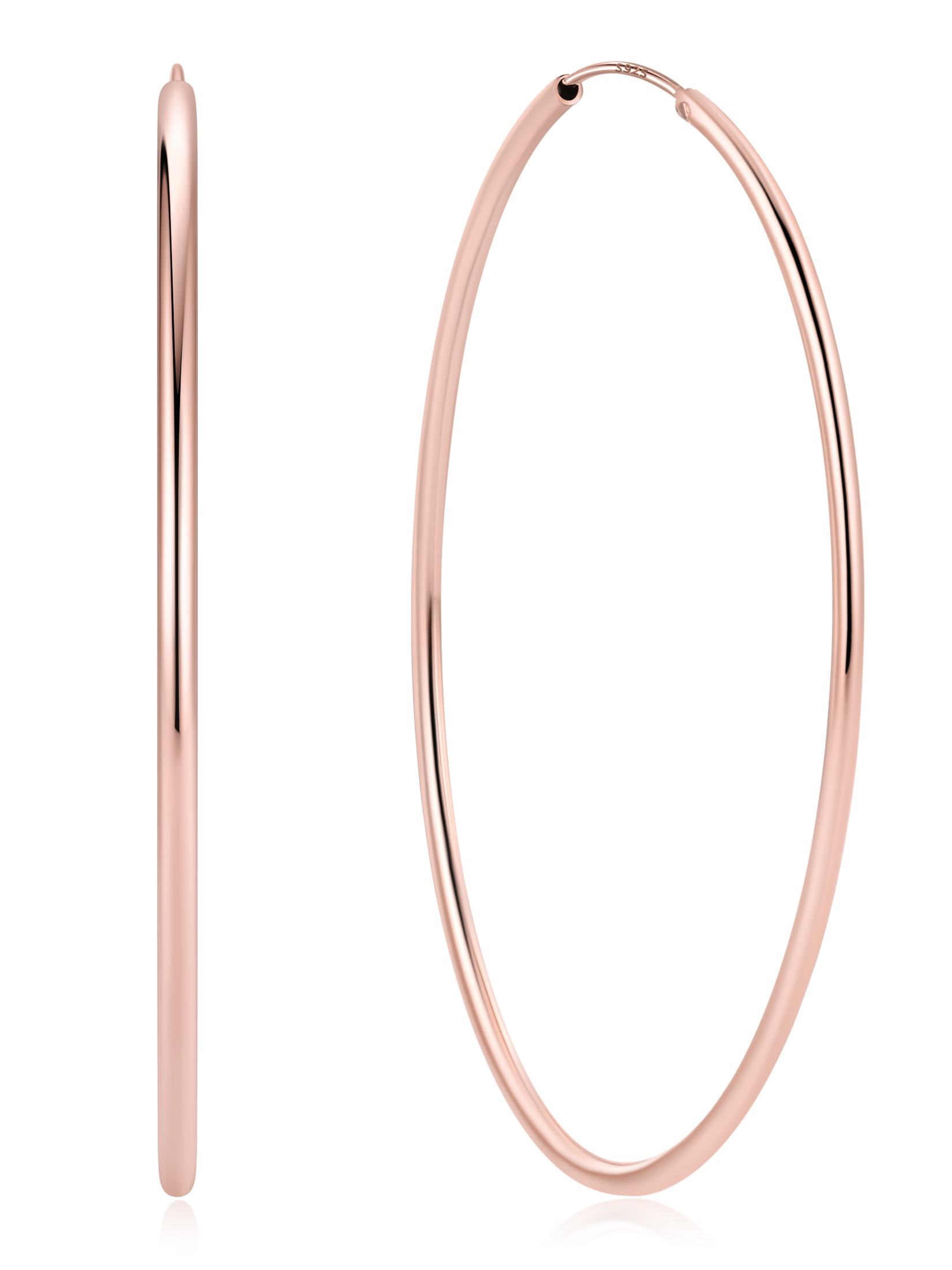 Lightweight Endless Hoop Earring