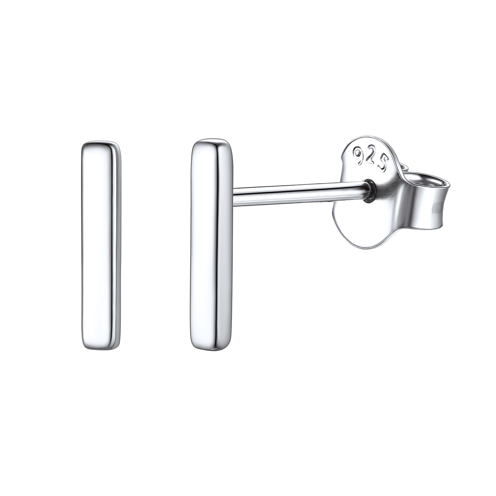 Lowercase Letter A-Z Initial Stud Earrings 