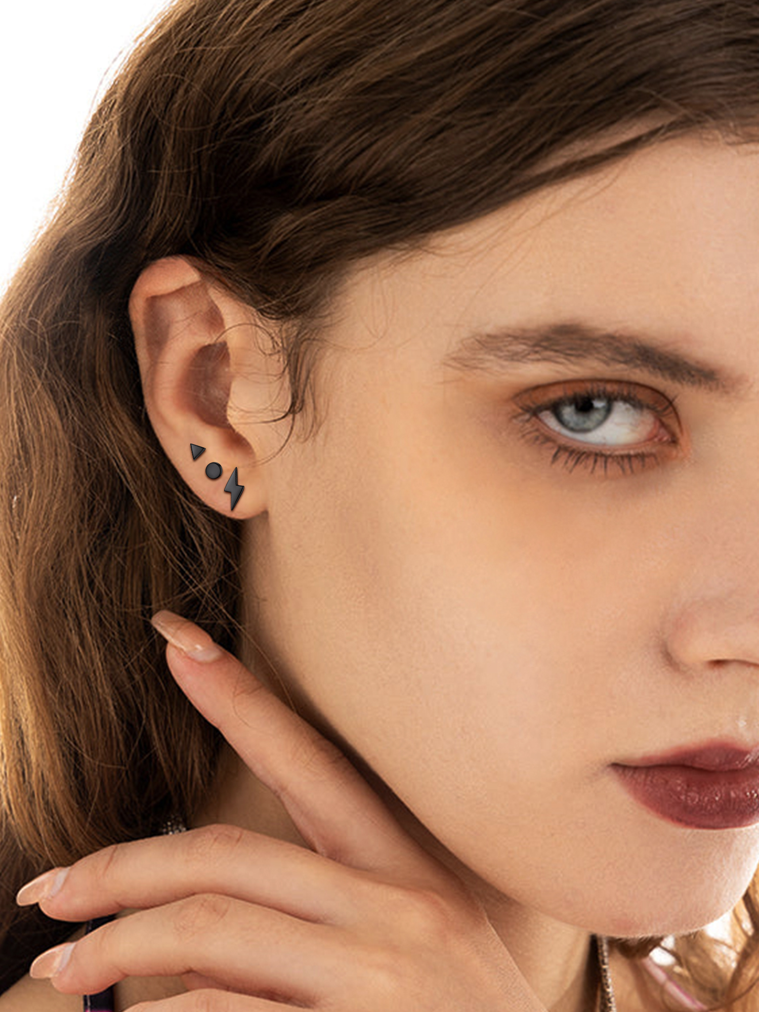 Lightning Studs Earrings for Ladies