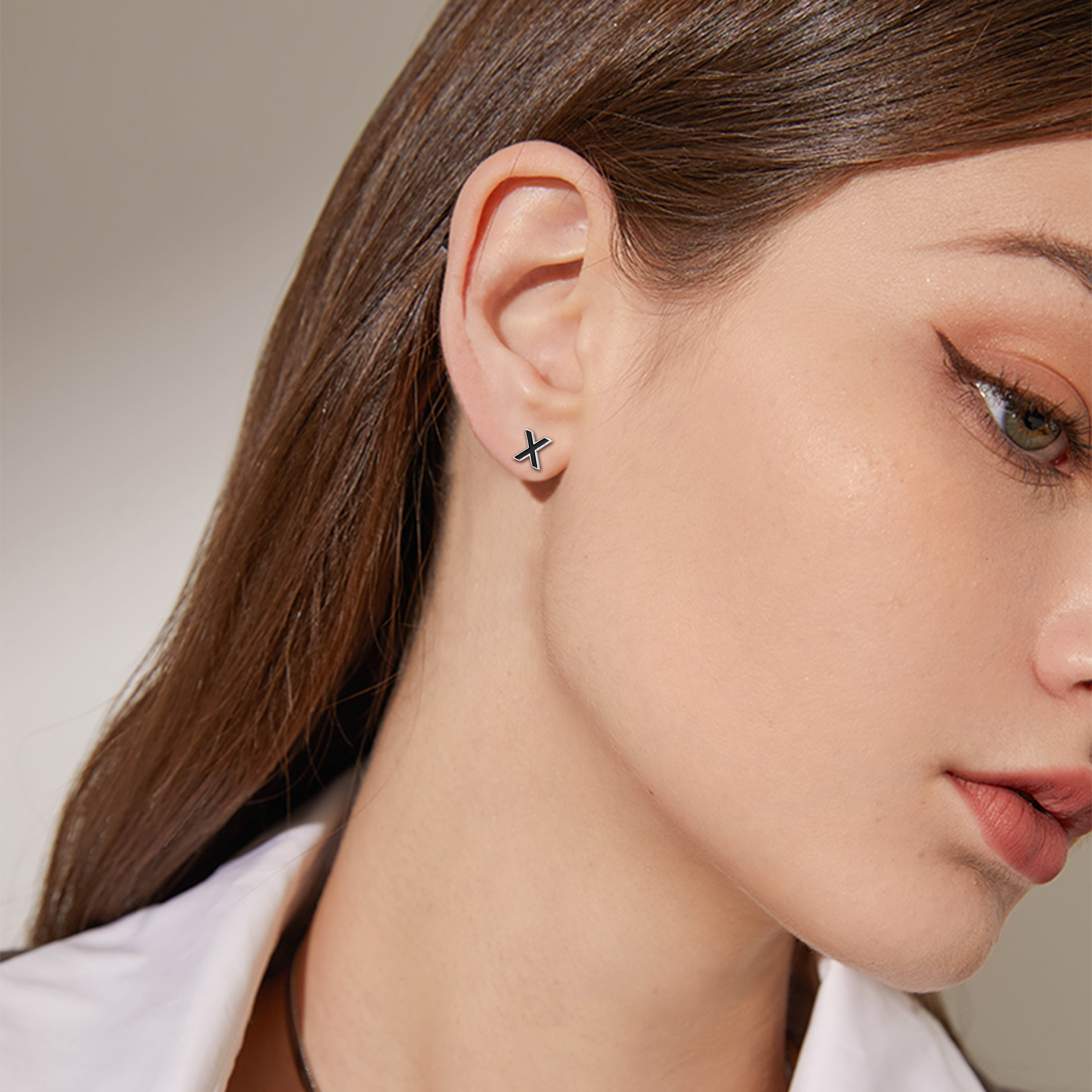 3D Initials Letter Studs Earrings for Women, Ladies, Mother, Friends, girlfriend