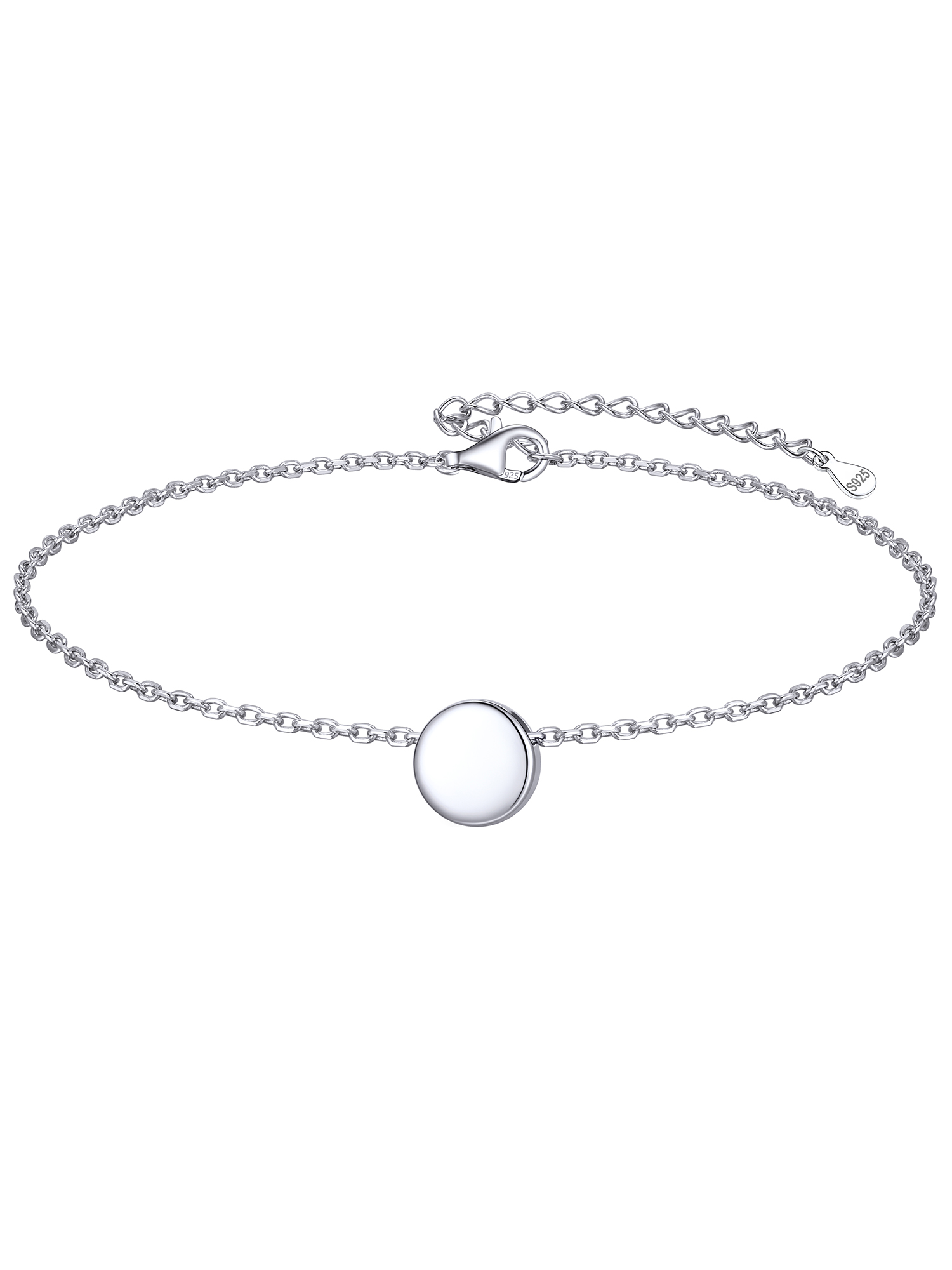 Minimalist Round Circle Dot Bracelet