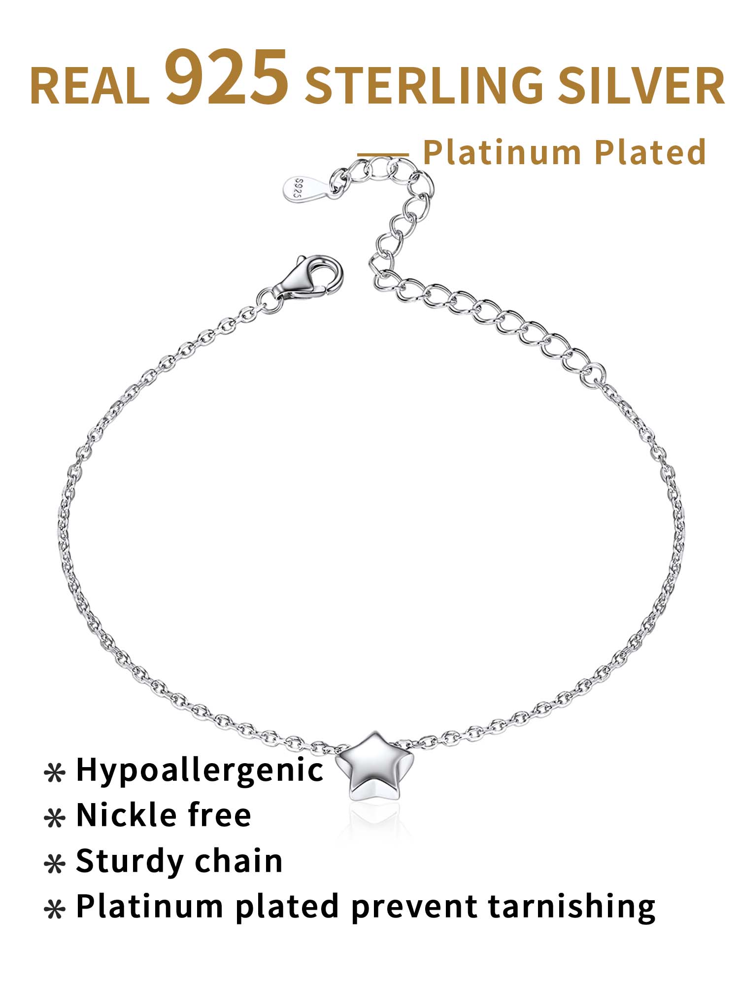 Star Link Chain Bracelet