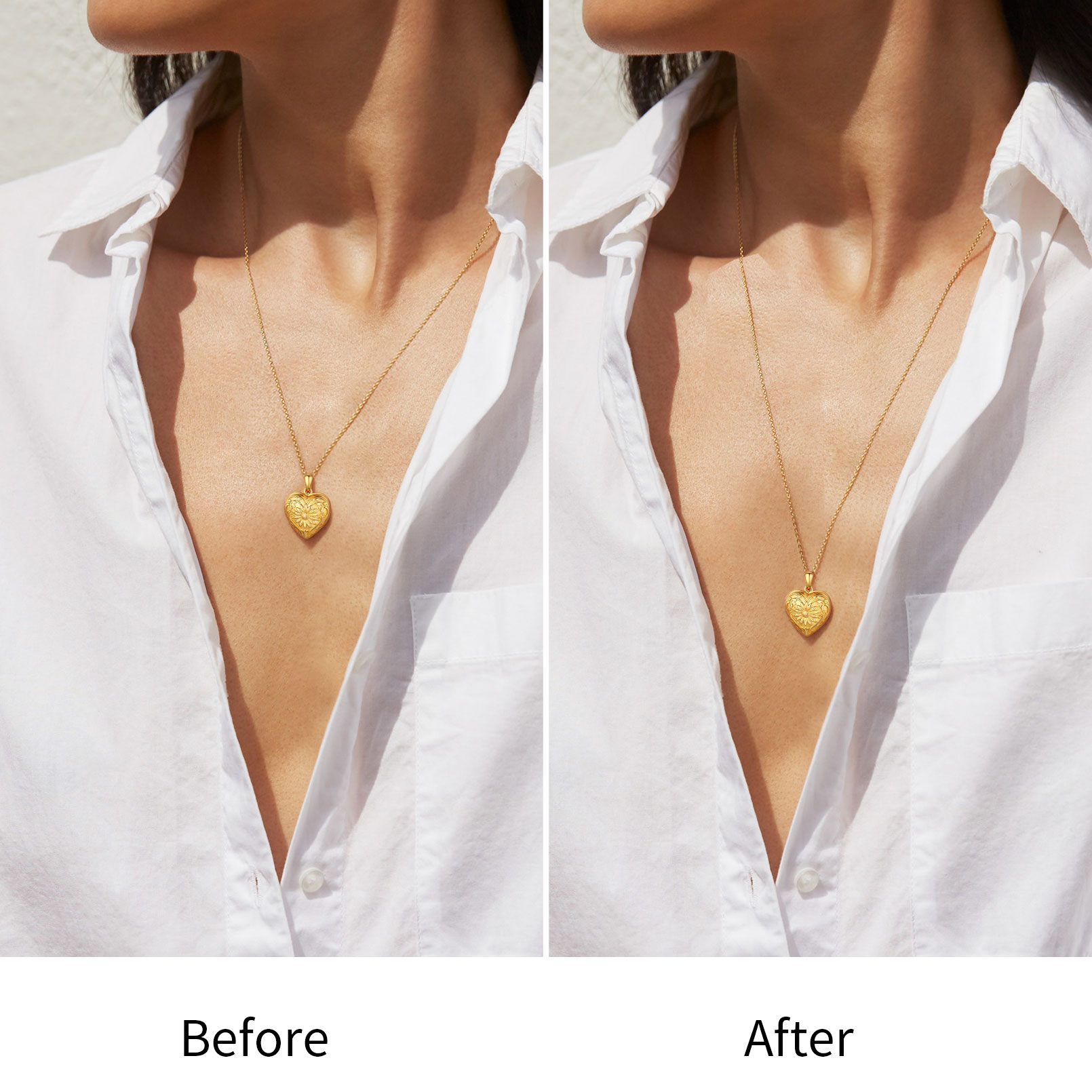 2Pcs Necklace Extenders with Double Lobster Clasp for Women/Ladies/Men/Mother/Father/Friends/Couples/girlfriend/teenager