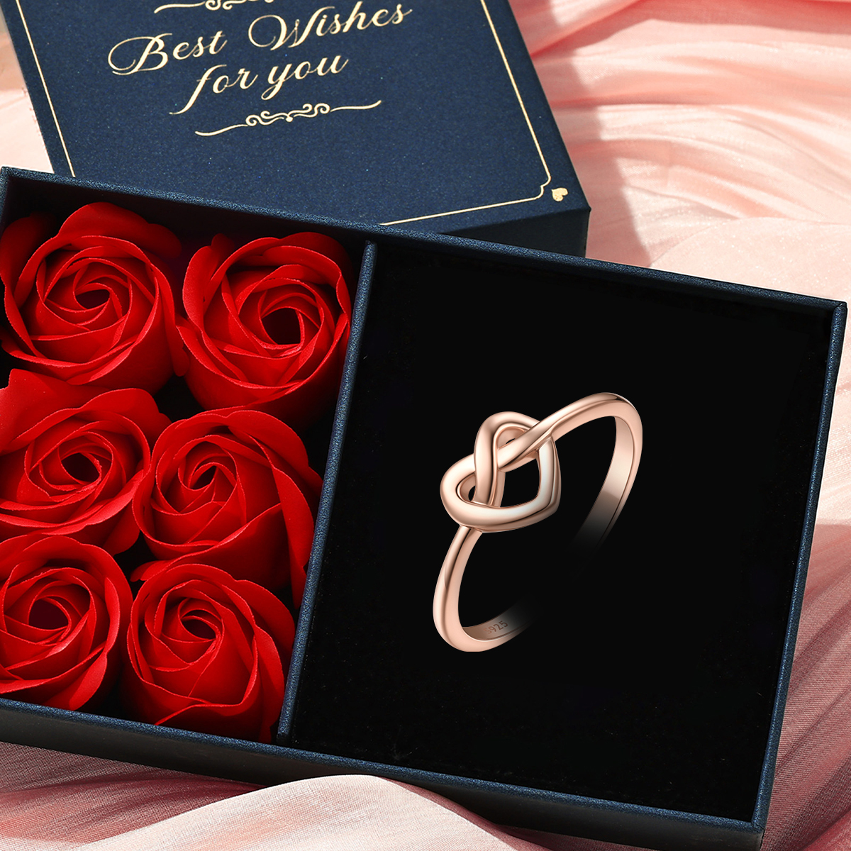 Love Celtic Knot Wedding Band Rings