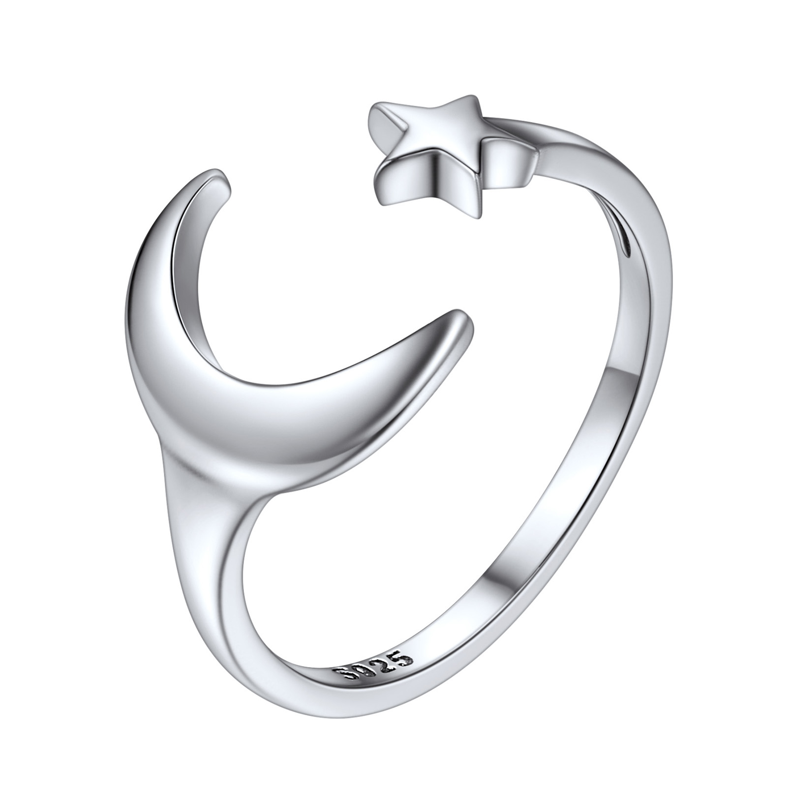 Moon and Star Beach Toe Ring