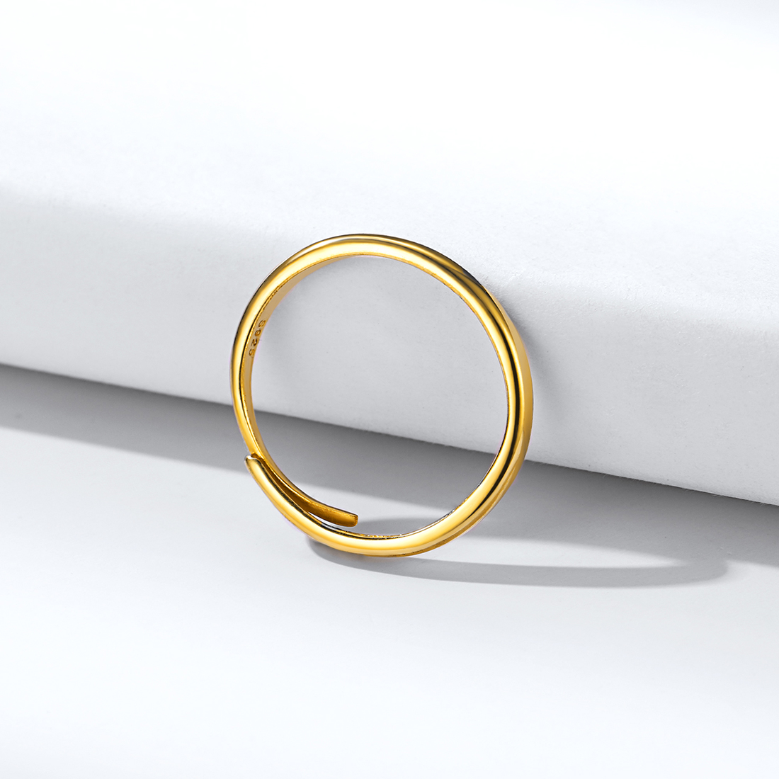 Custom Sterling Silver Engravable Ring Wedding band For Her