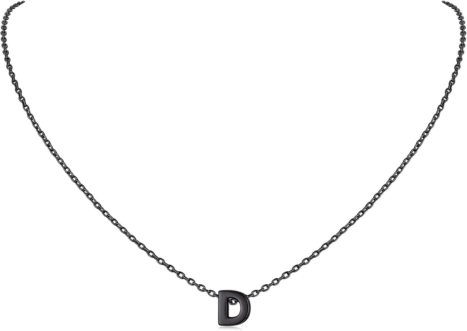 Initial Dainty Necklace for women, silver jewelry, A to Z  jewelry, gift idea